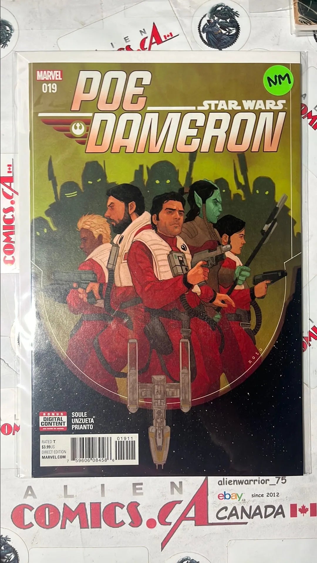 Poe Dameron (#19 Marvel 2015 NM)