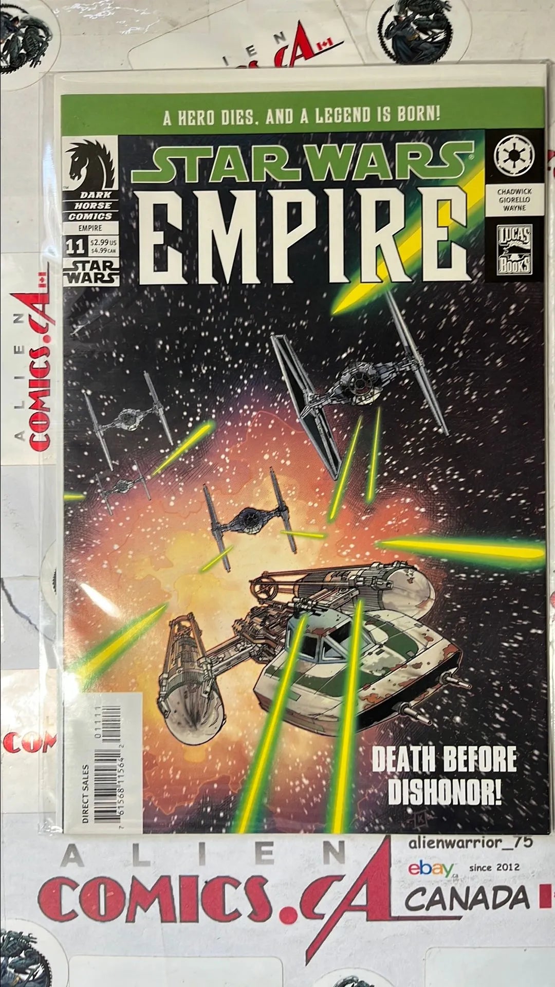 Empire (#11 The Short Happy Life of Roons Sewell Part 2 NM)