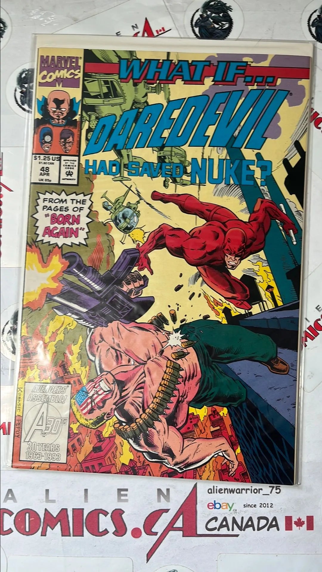 What ...If? (#48 Daredevil Had Saved Nuke? Direct Edition VF+)