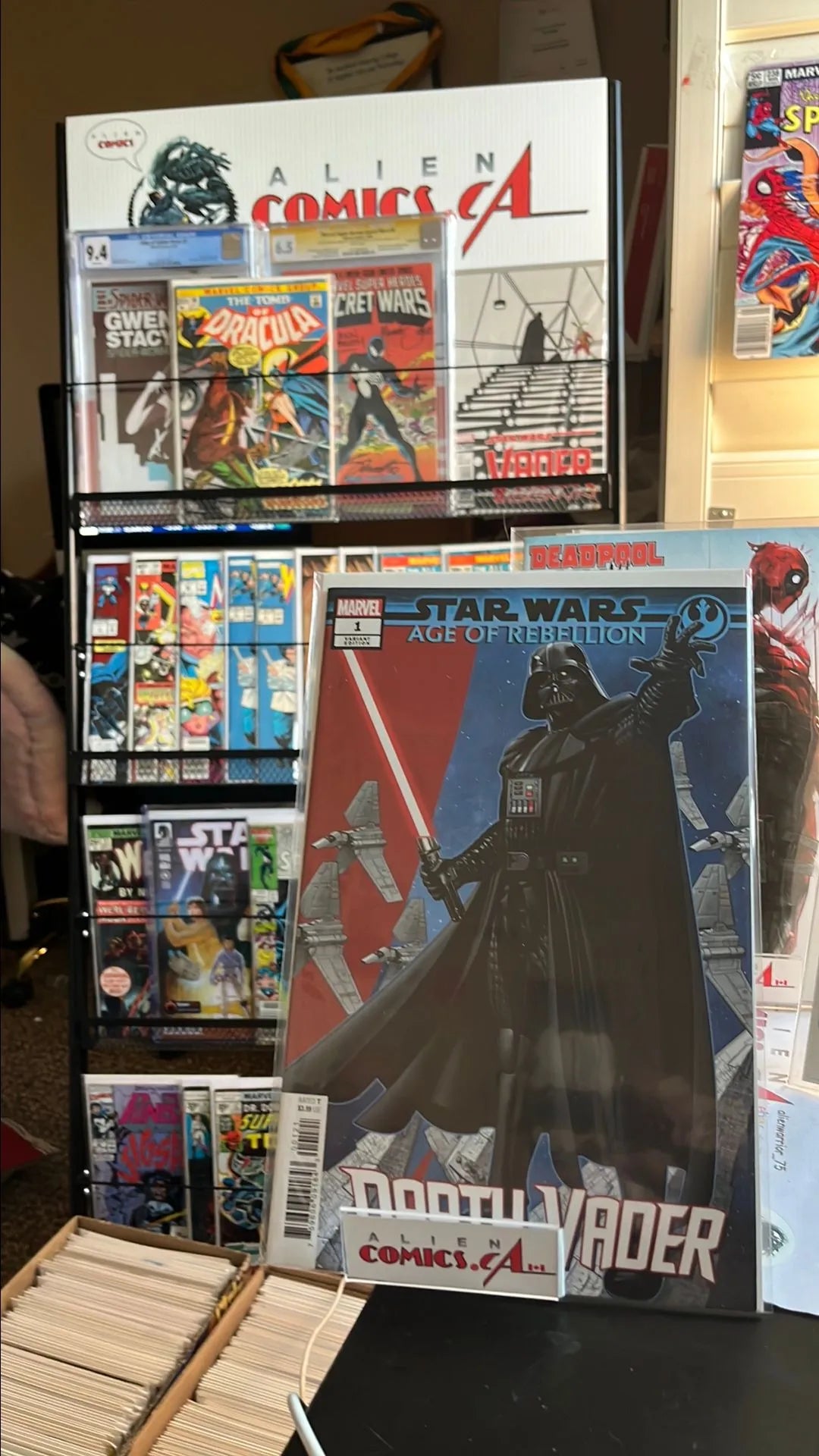Age of Rebellion (Darth Vader #1M McKone Puzzle Piece Variant NM)