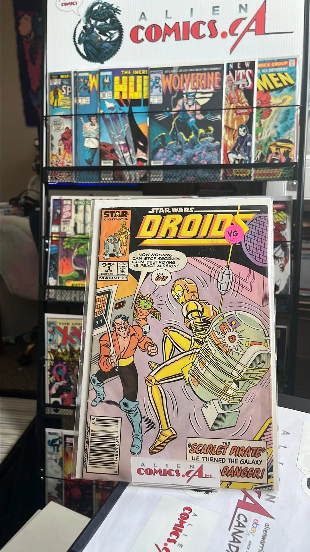 Droids (Marvel 95¢ Canadian Price Variant #3 VG)