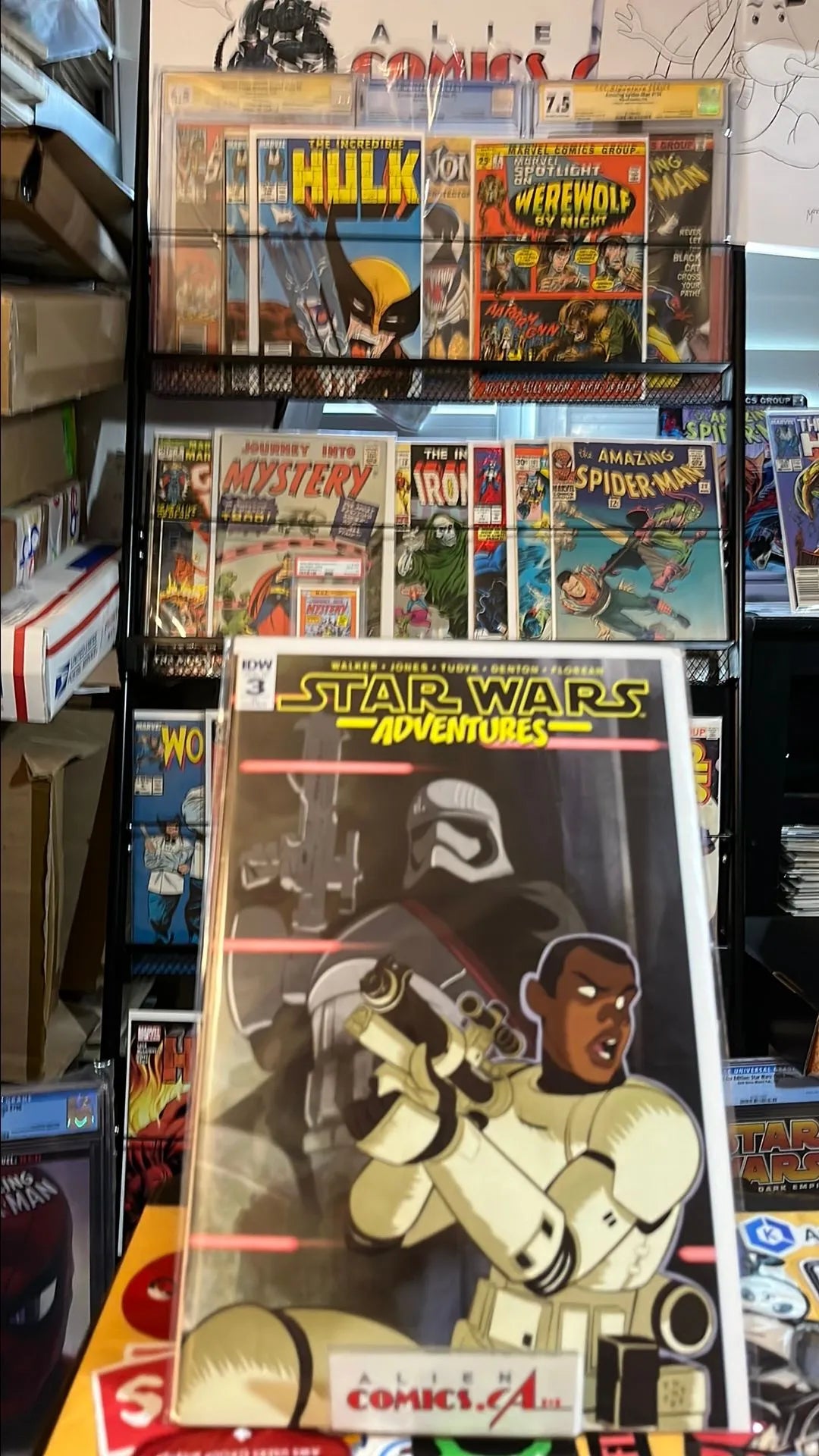 Adventures (#3R Retail Incentive Charretier Variant NM)