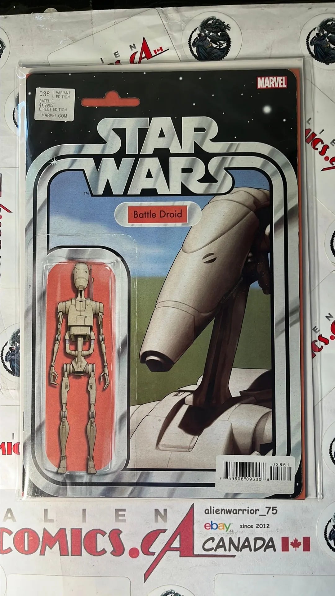 Star Wars (Action Figure Variant #38 Battle Droid NM)