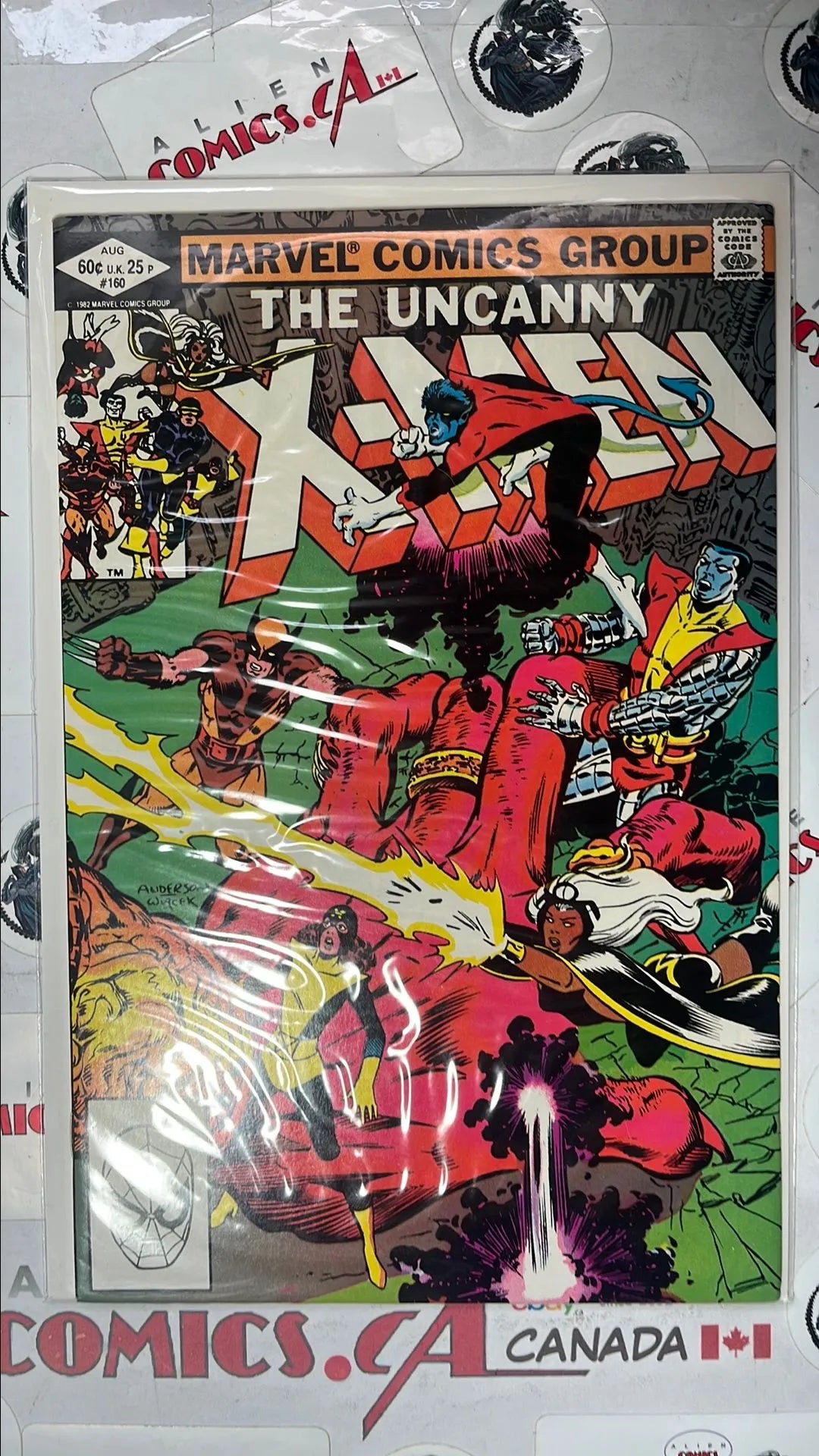 Uncanny X-men (#160 Direct Edition 1st app. Illyana Rasputin Colossus' sister 1st app. S'ym VF)