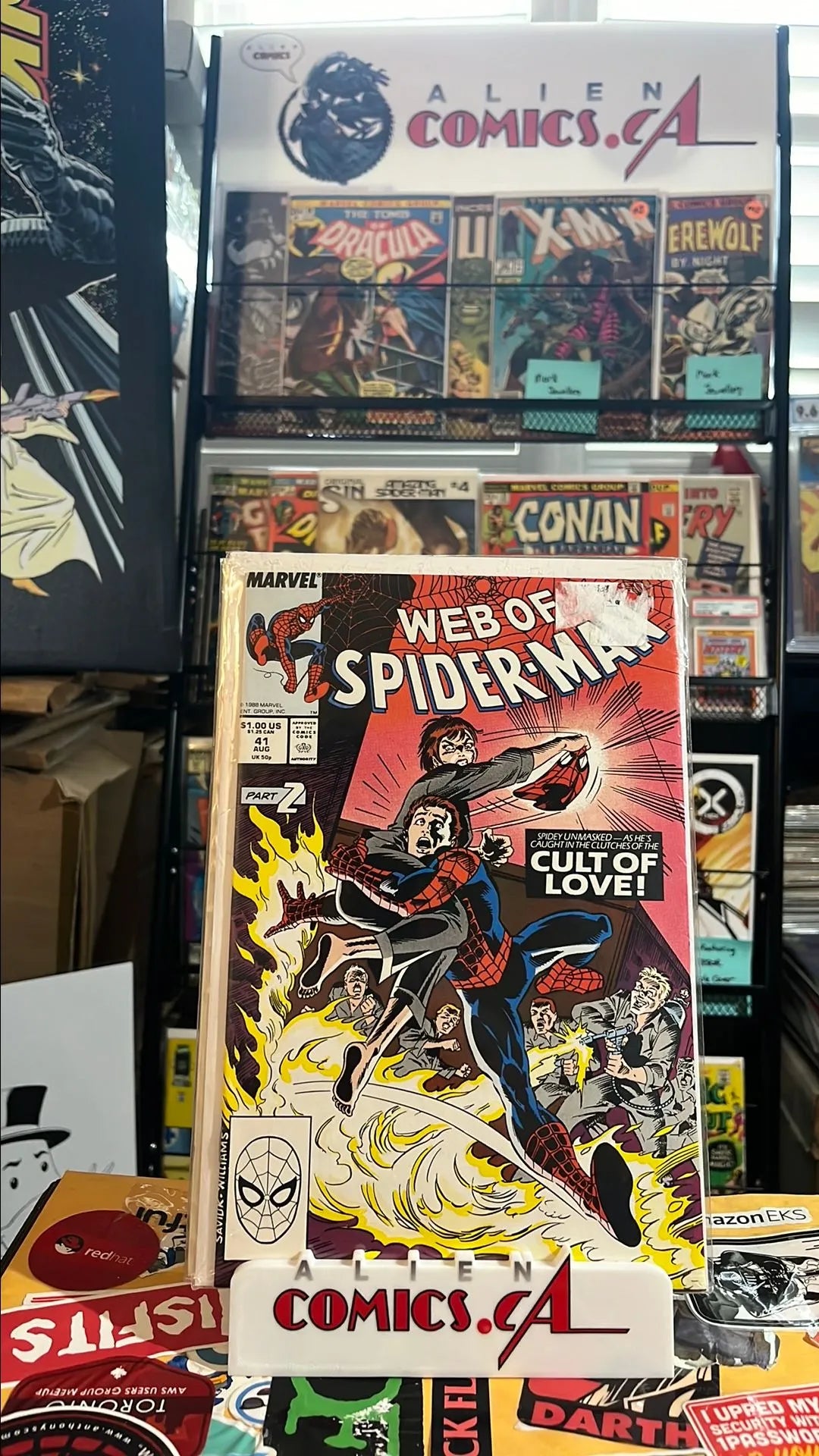 Web of Spider-man (#41 Direct Edition FN/VF)