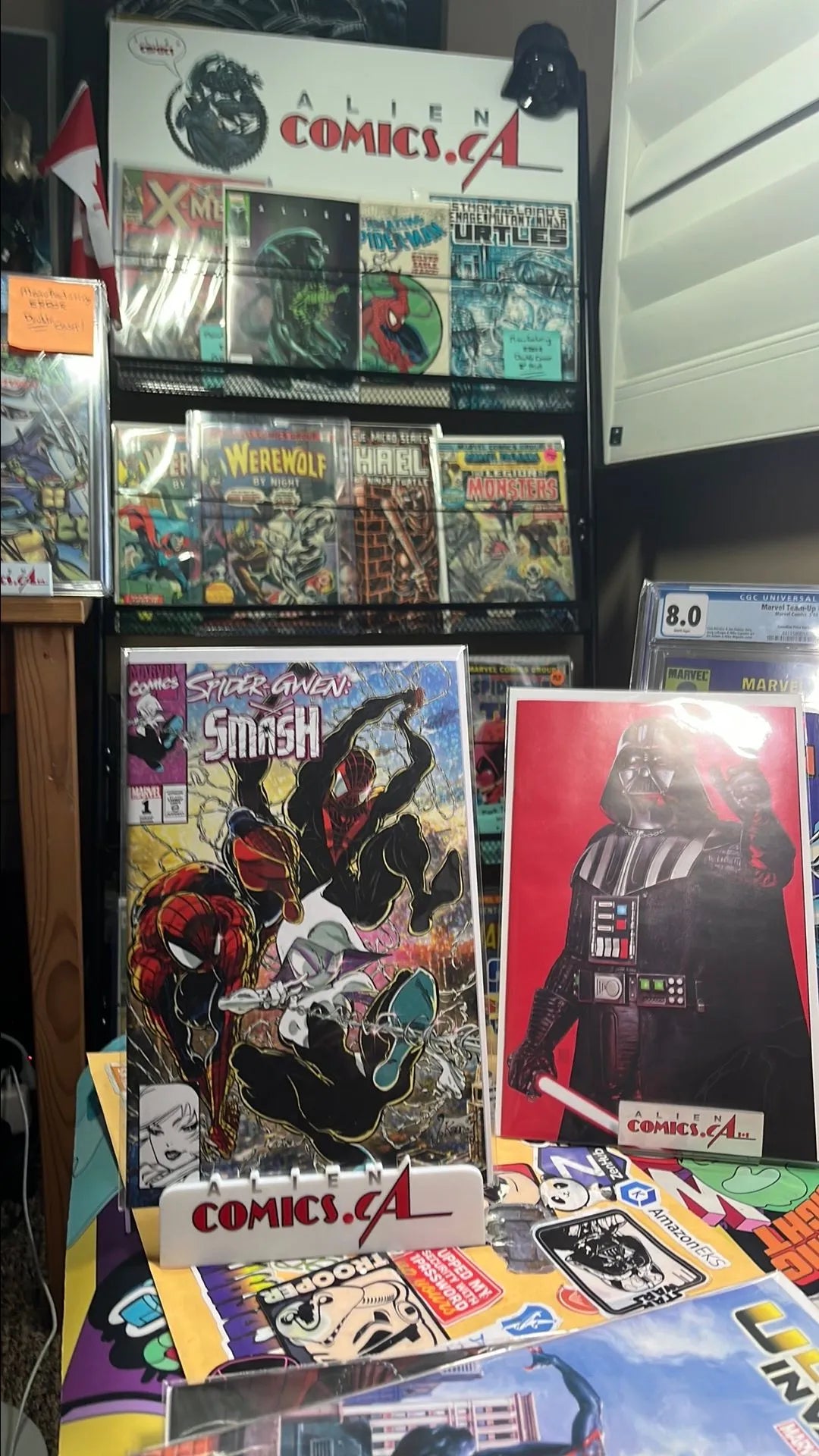 Spider-Gwen: Smash (#1 Peter Parker, Miles Morales and Gwen Stacy Variant NM)