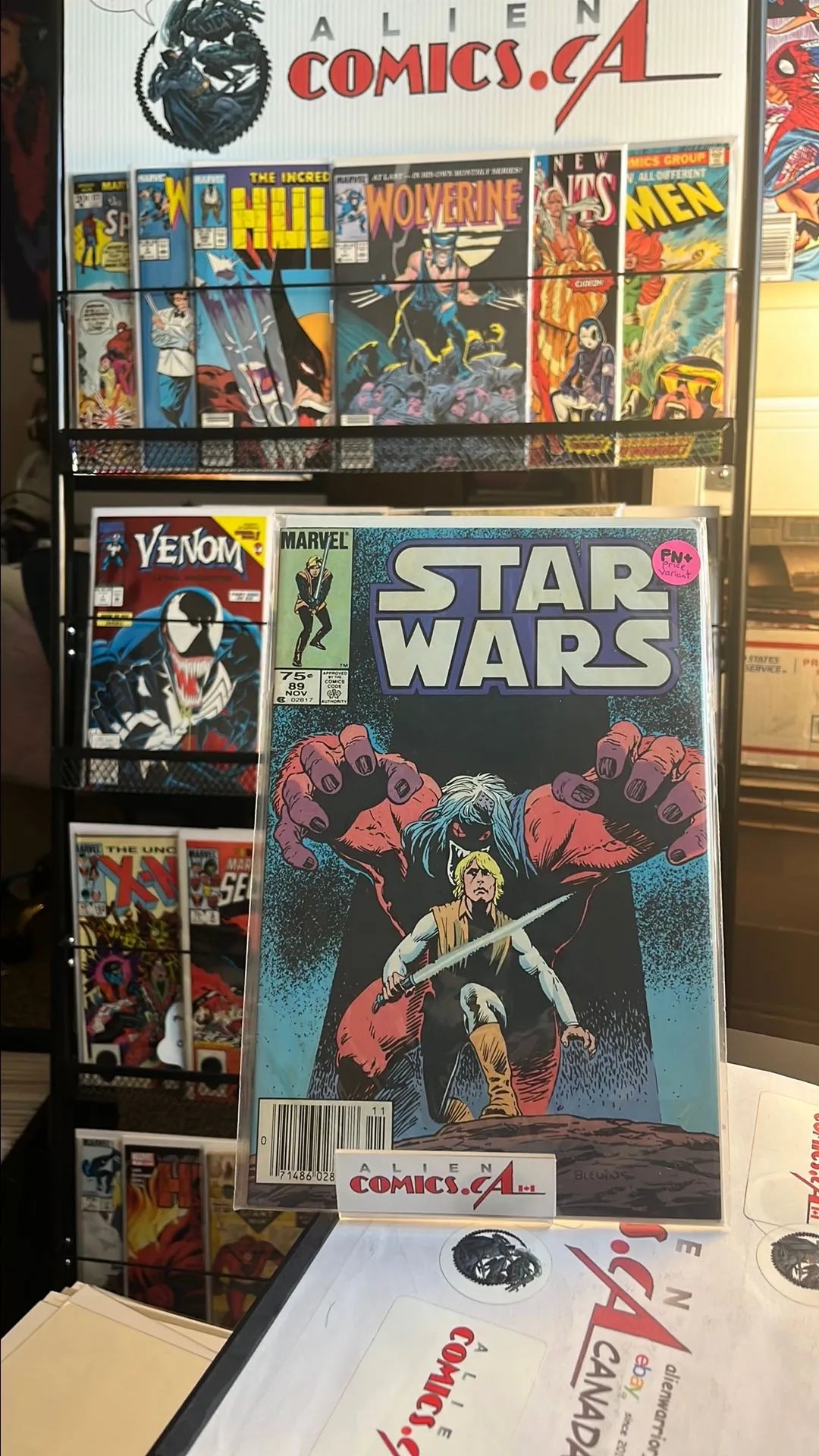 Star Wars (Marvel 1977 75¢ Canadian Price Variant #89 FN+)