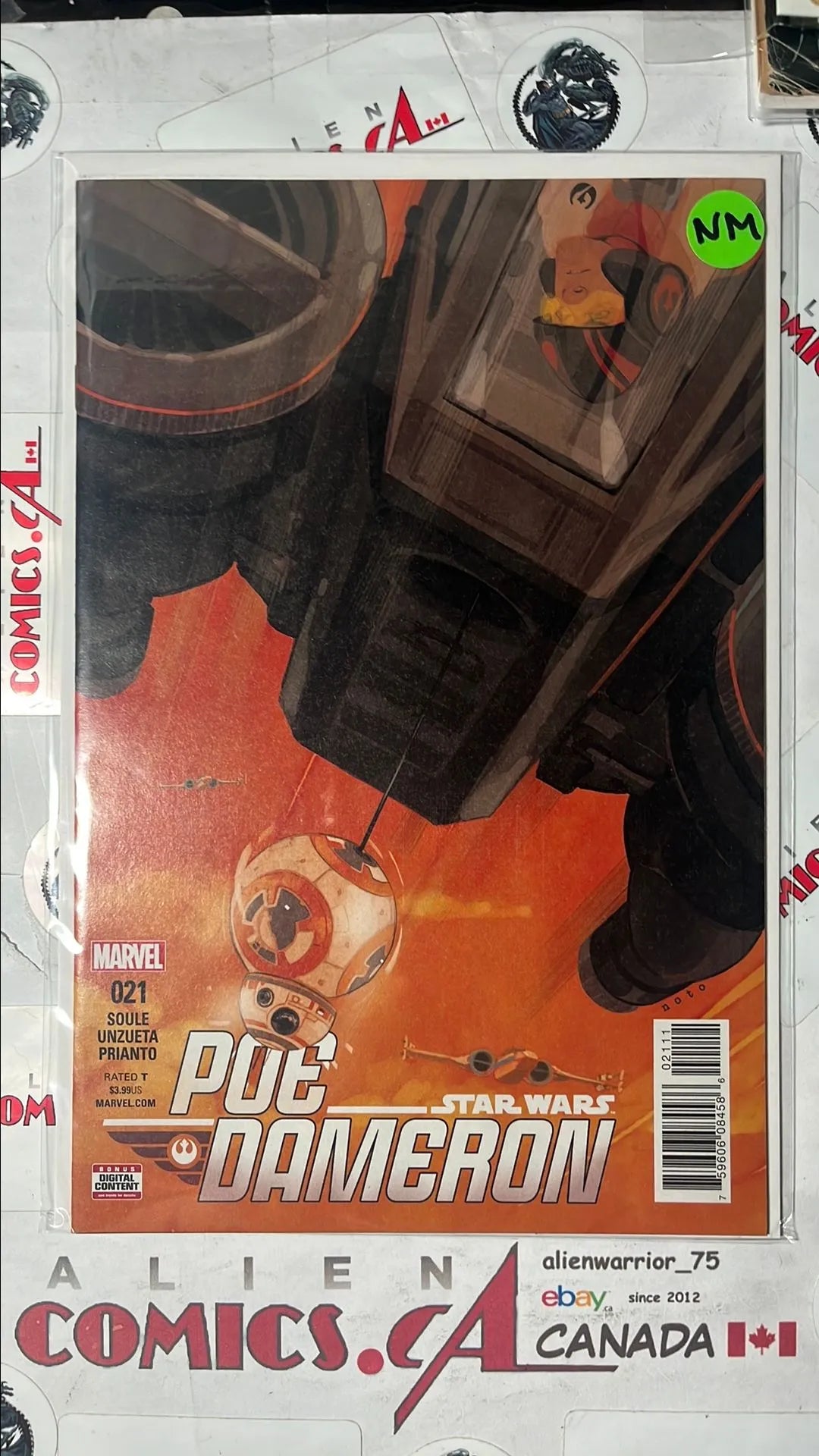 Poe Dameron (#21 Marvel 2015 NM)