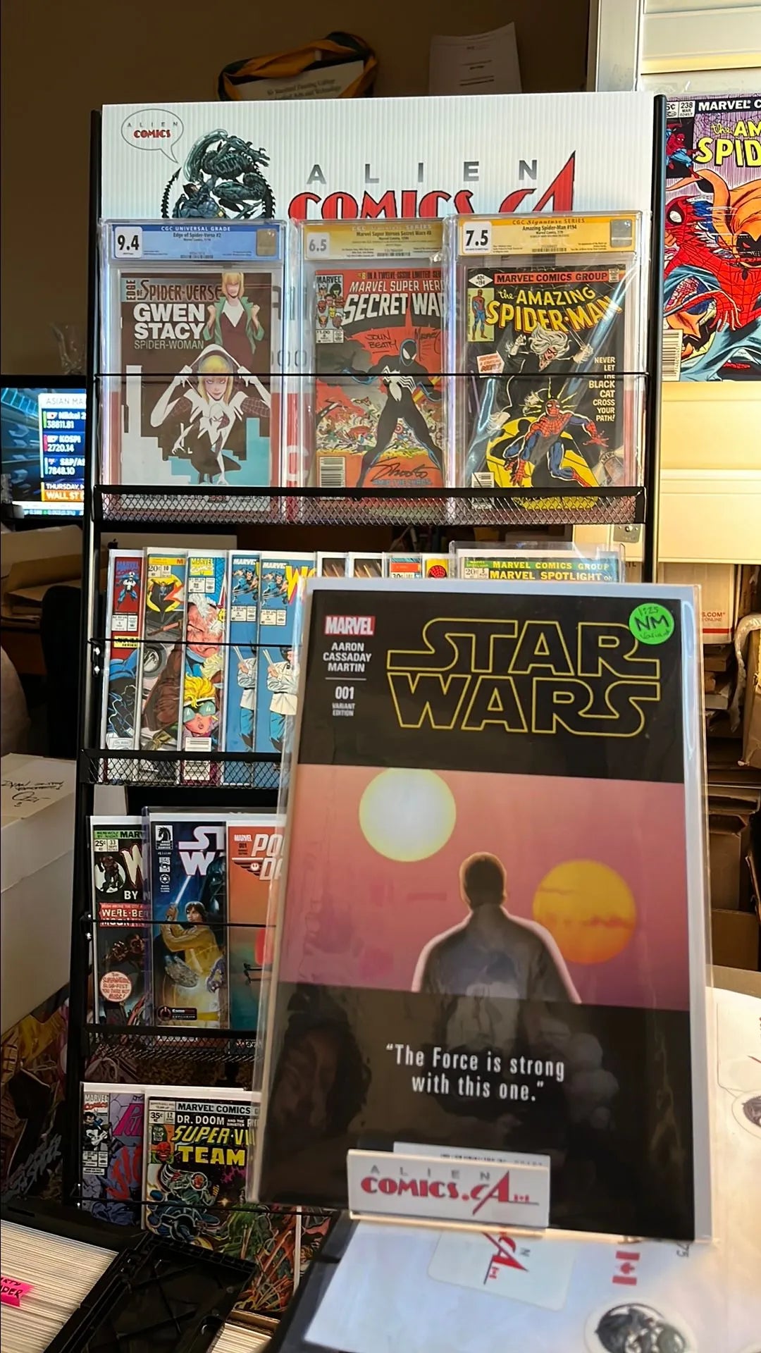 Star Wars (#1C Marvel 2015 Cassaday Tattoine Sunset 1:25 Variant NM)