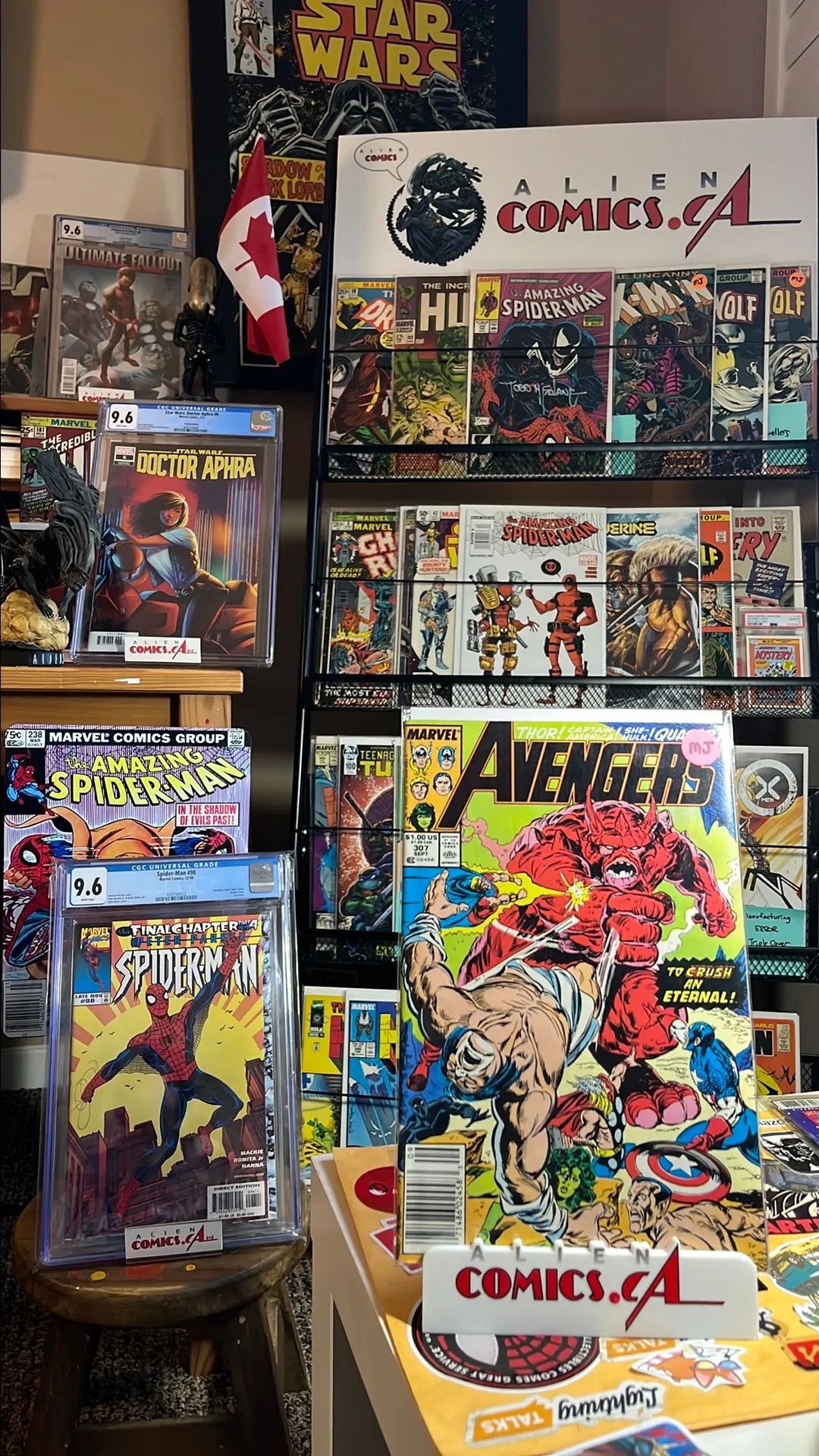 Avengers (#307 Newsstand Edition Mark Jewelers Insert FN)
