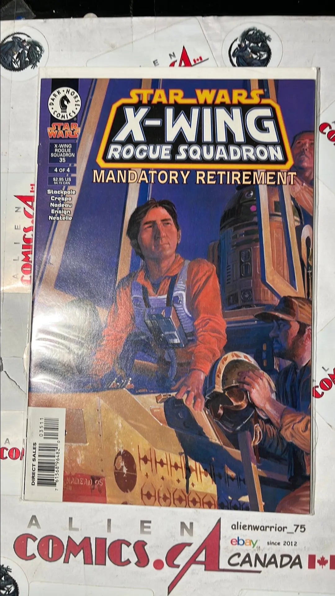 X-Wing Rogue Squadron (#35 Mandatory Retirement Final Issue NM)