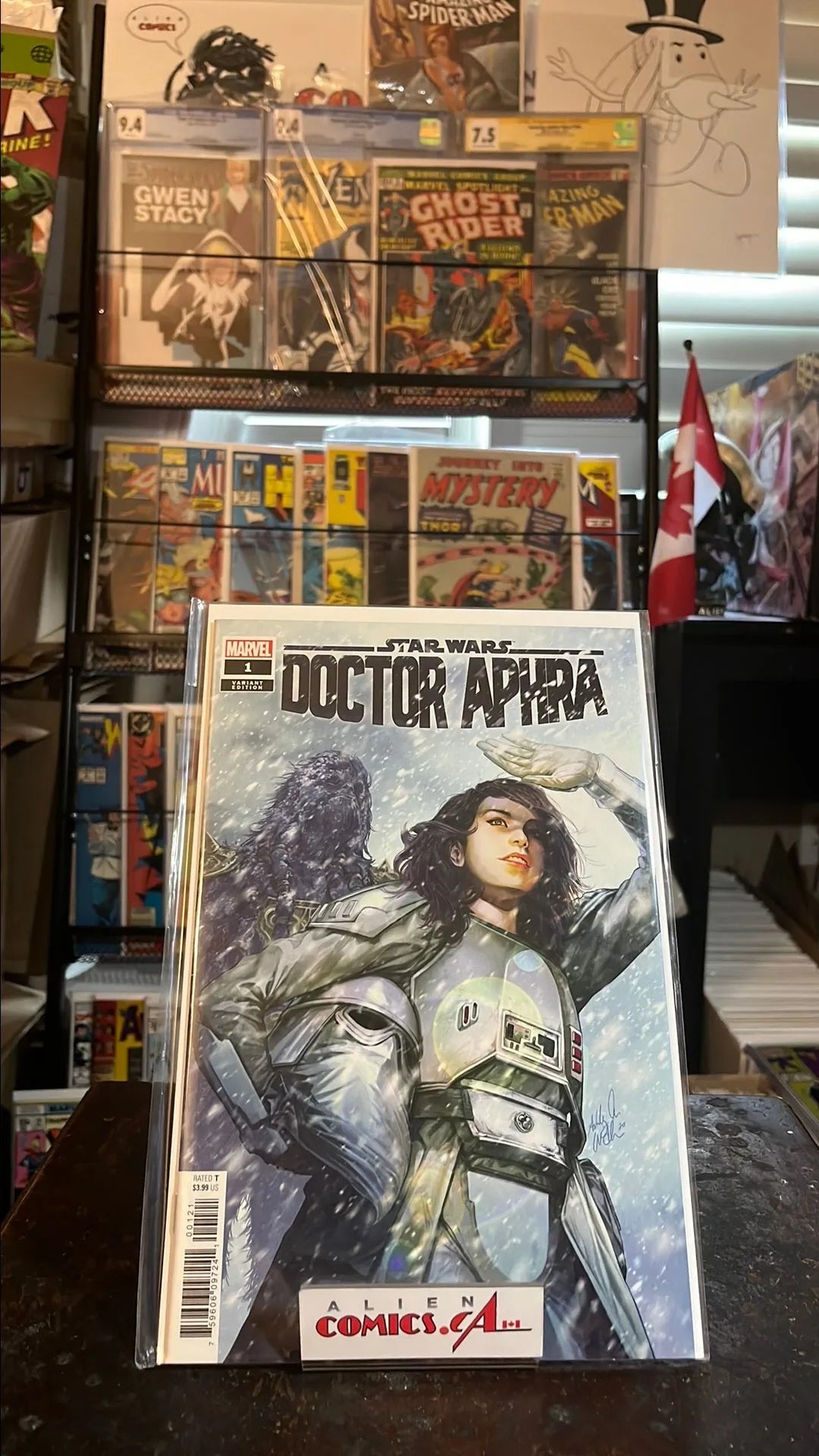Doctor Aphra (#1W Ashley Witter 1:25 Variant HTF NM+)