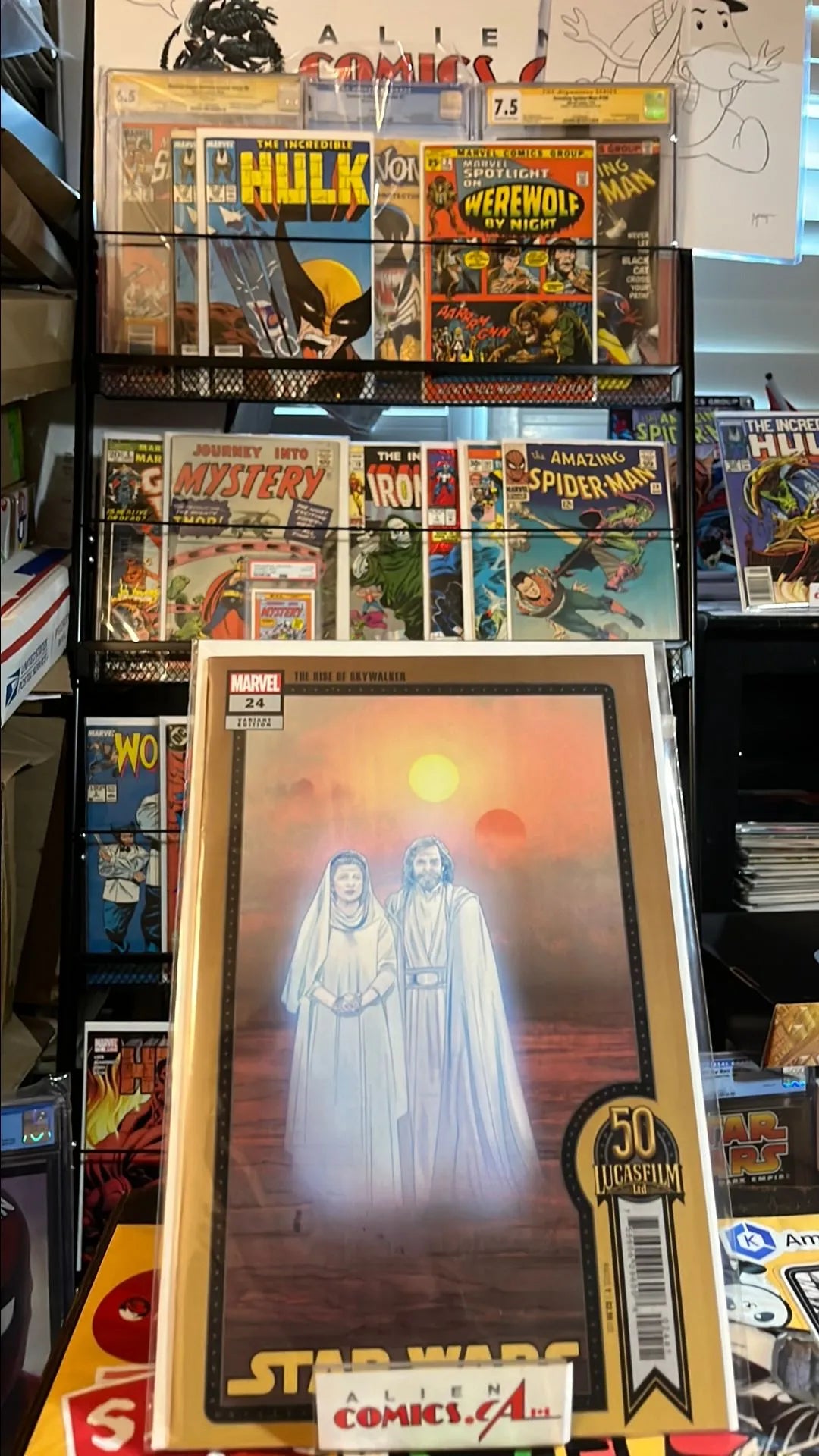 The Rise of Skywalker (Star Wars #24 50th Lucasfilm Anniversary Variant NM)