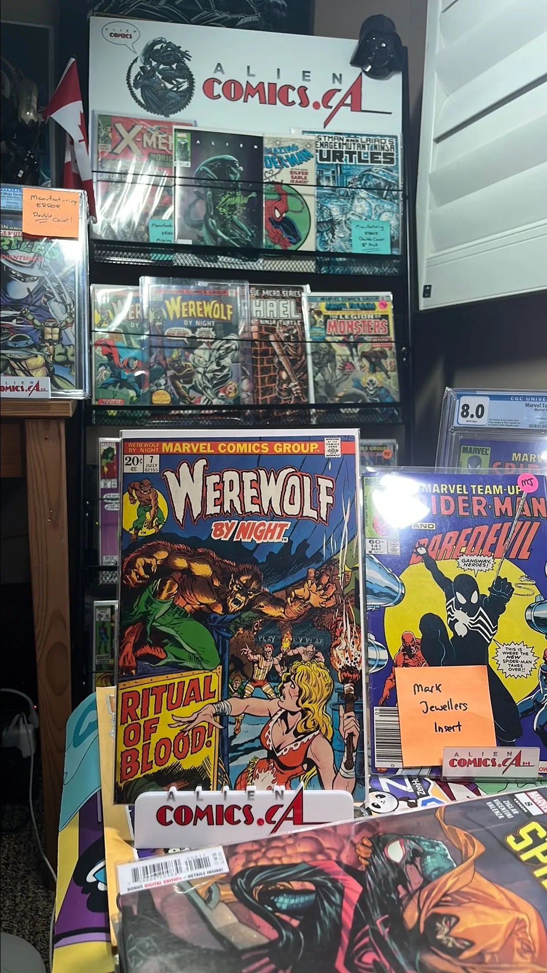 Werewolf by Night (#7 20¢ Mike Ploog Cover Art Ritual of Blood! FN/VF)