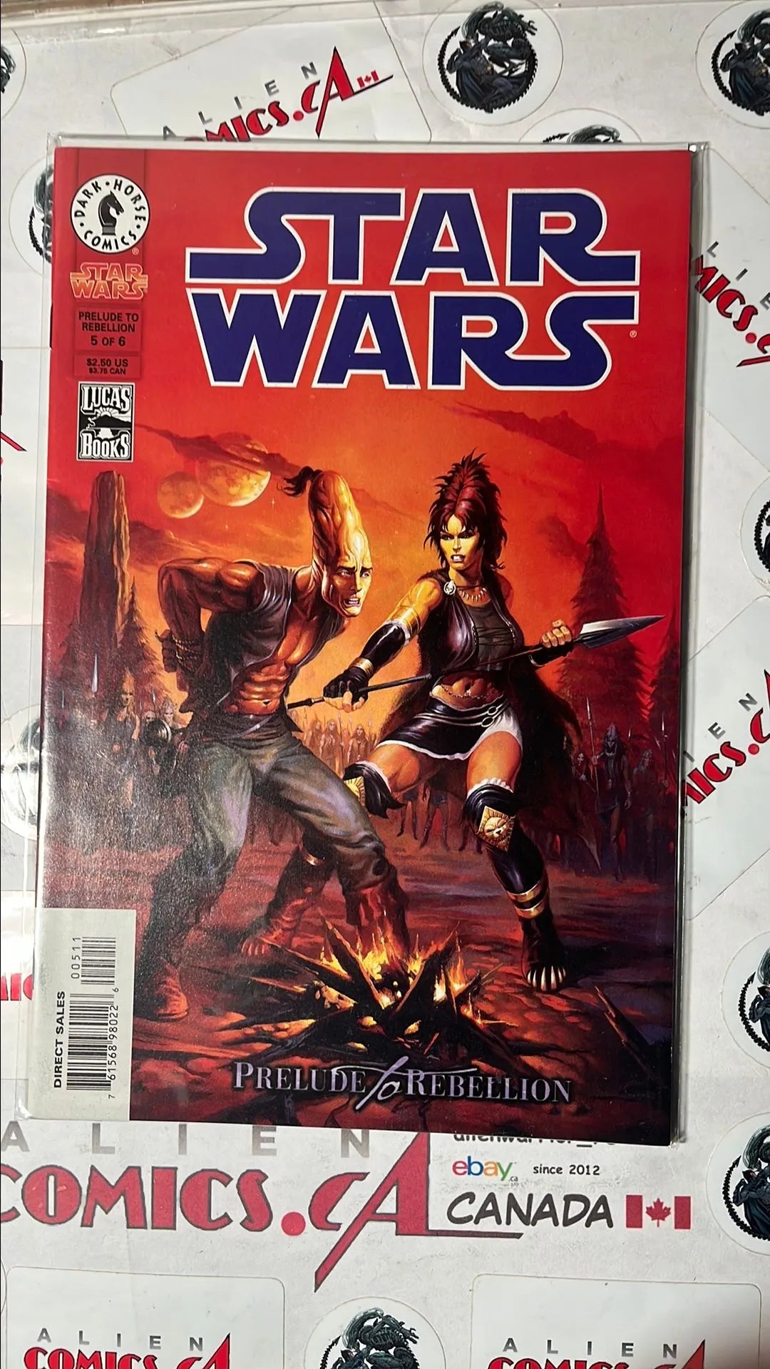 Republic (#5 Prelude to Rebellion Jedi Ki-Adi-Mundi and Daughter NM)