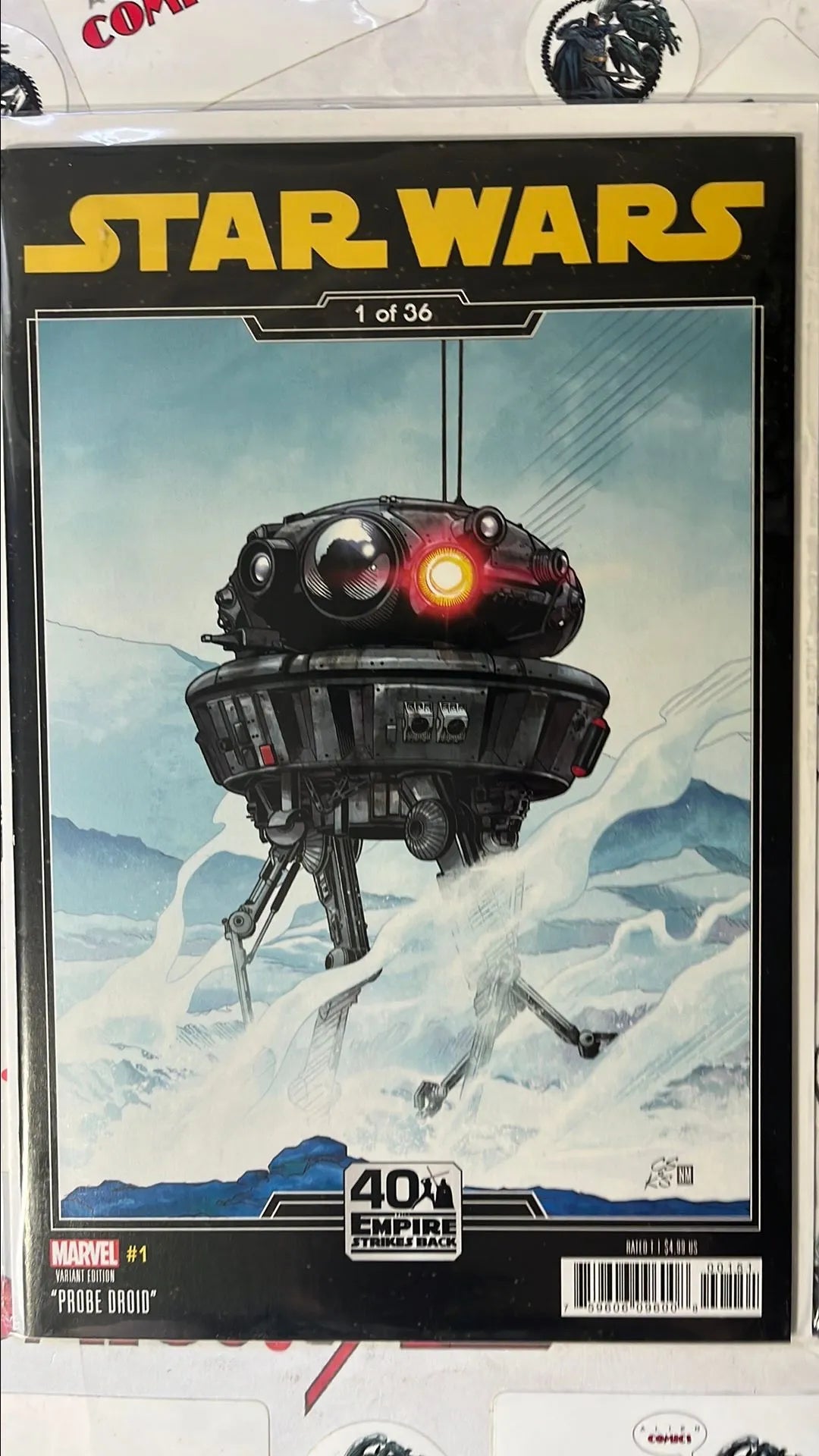 40th Anniversary ESB (#1 Probe Droid First Issue NM)