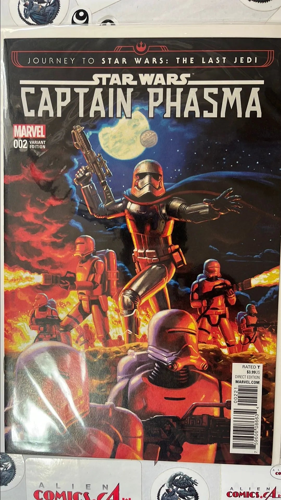 Journey to Episode VIII: The Last Jedi: Captain Phasma (#2H Hildebrandt 1:50 Variant NM)