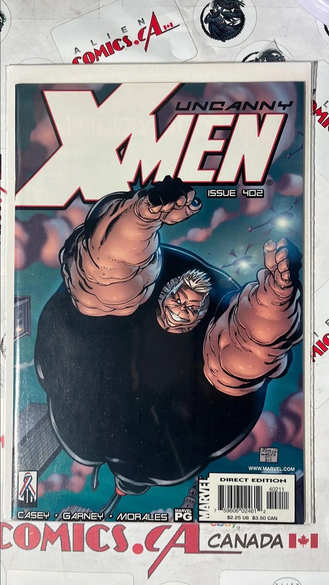 Uncanny X-men (#402 Marvel 2002 Direct Edition The Blob NM)