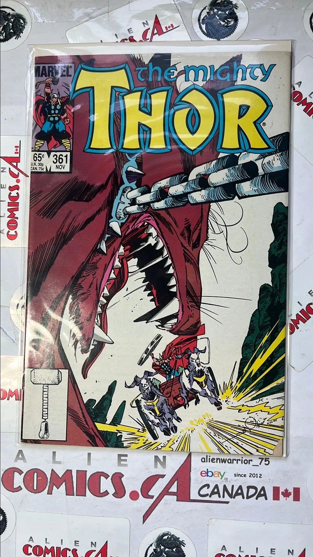Mighty Thor (#361 Direct Edition VF)