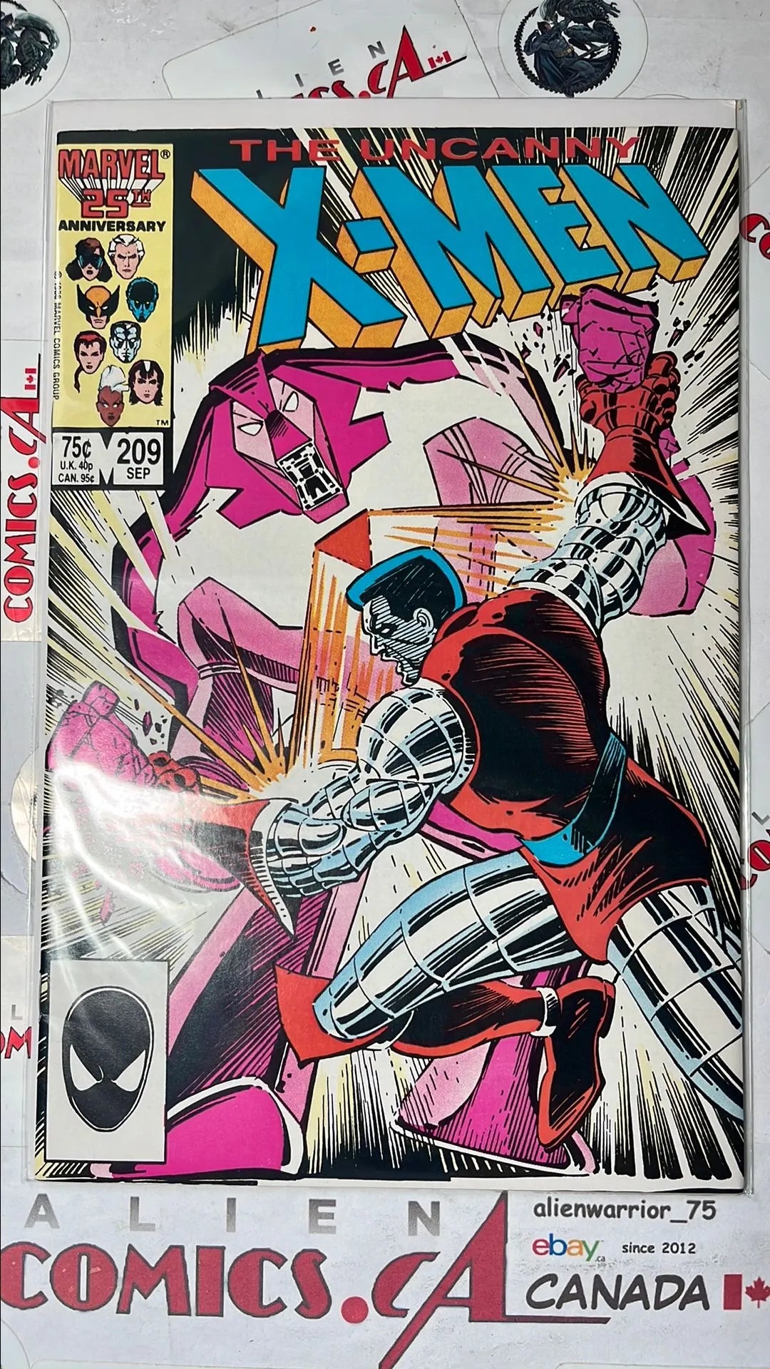 Uncanny X-men (#209 Direct Edition Morlocks app. NM)