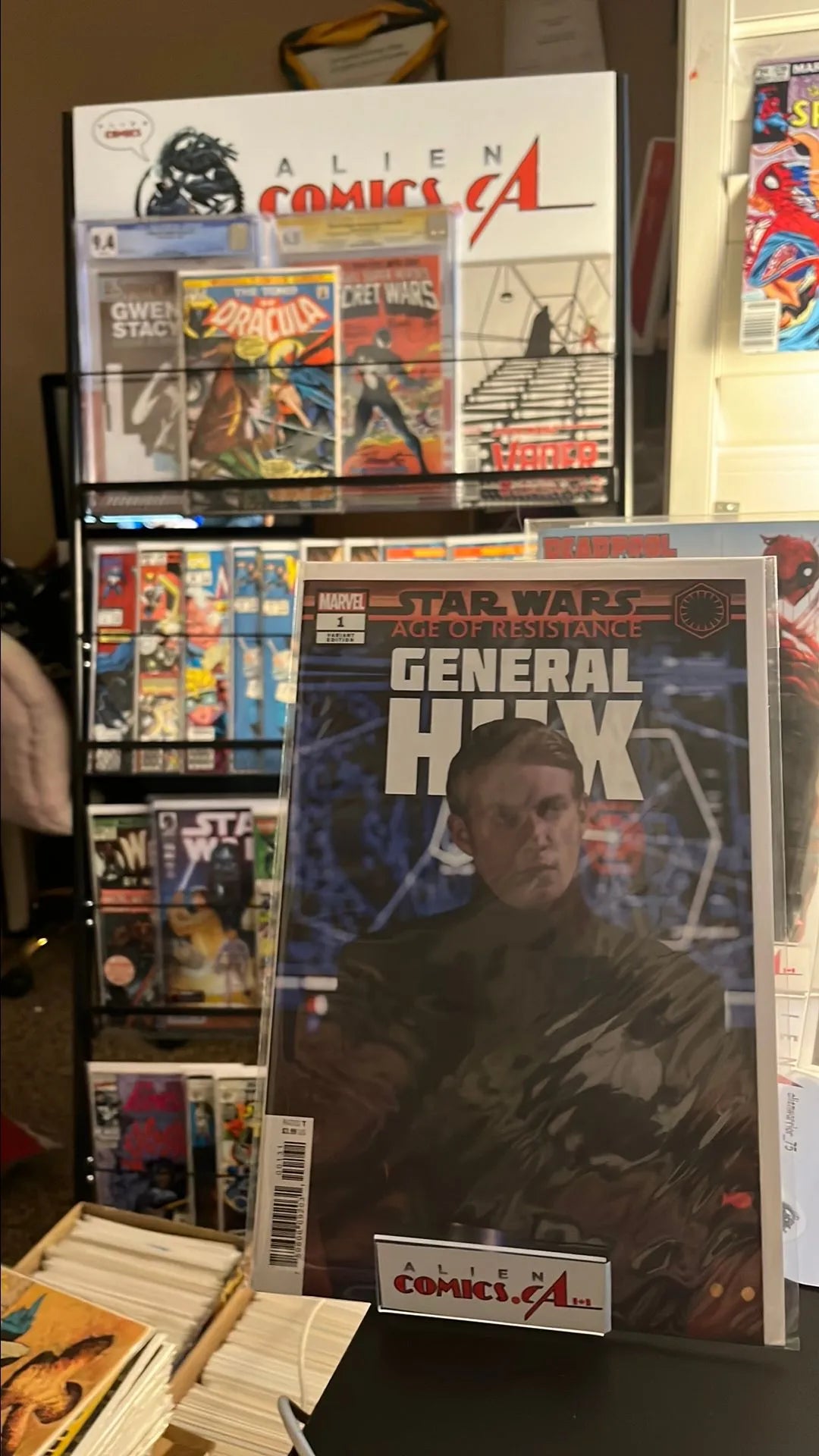 Age of Resistance (#1M General Hux Movie Photo Variant NM)