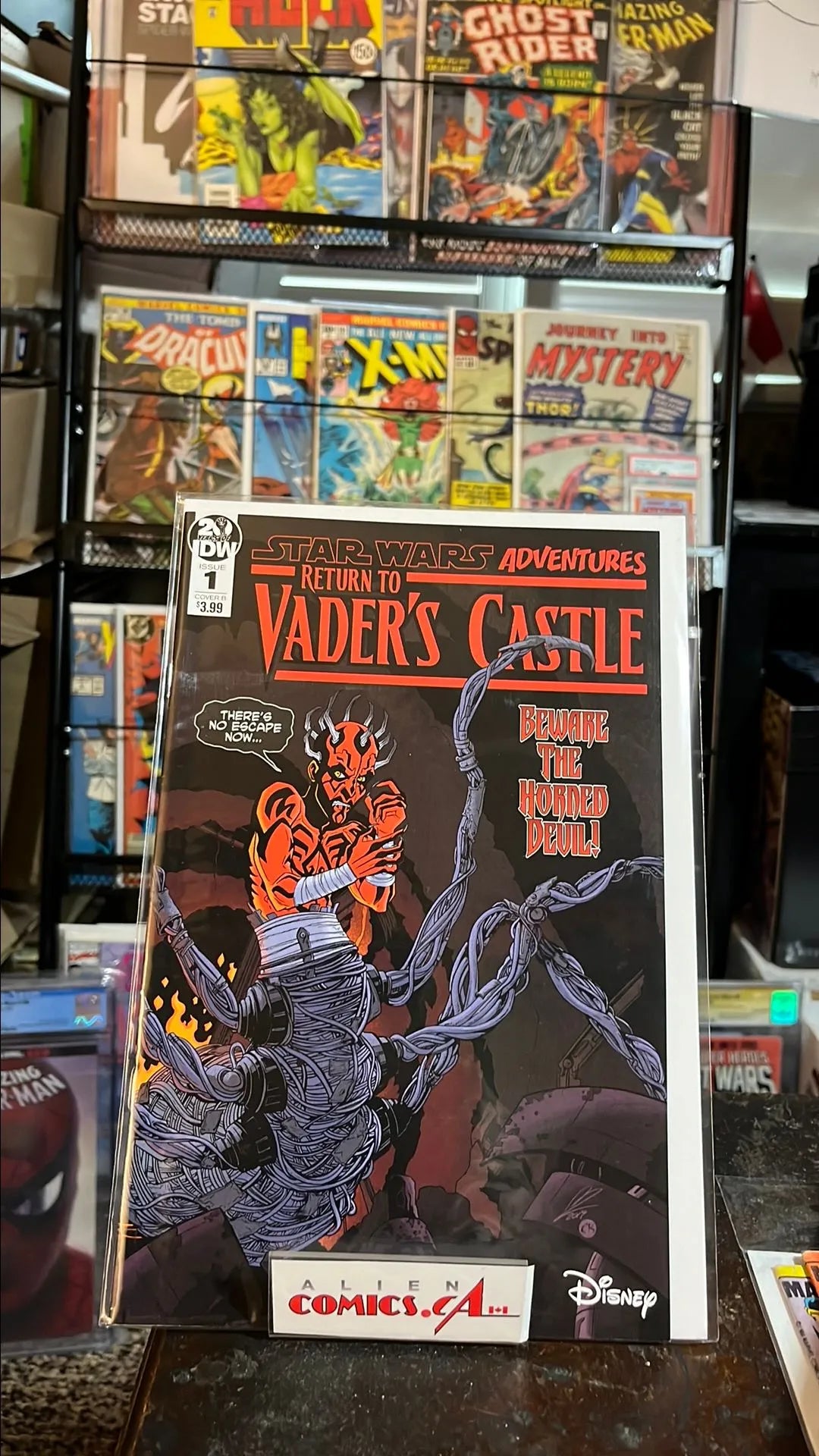 Return to Vader's Castle (#1B Cover B Darth Maul Variant NM)