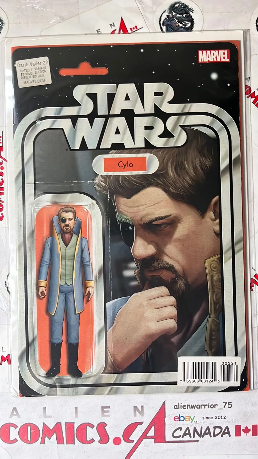 Darth Vader (Action Figure Variant #22 Cylo NM)