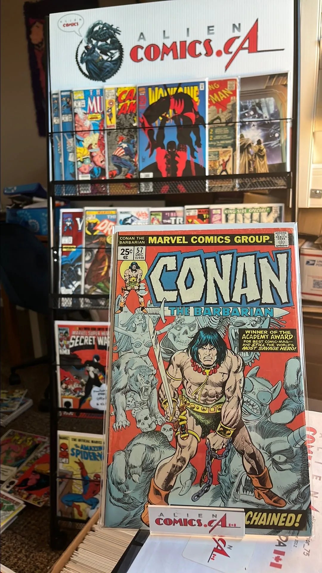 Conan the Barbarian (#57 25¢ cover A Barbarian Chained VG)