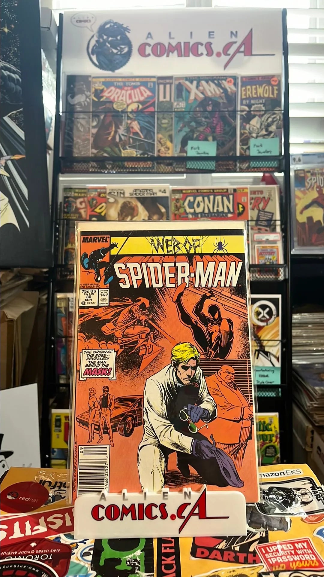 Web of Spider-man (#30 Newsstand Edition FN/VF)