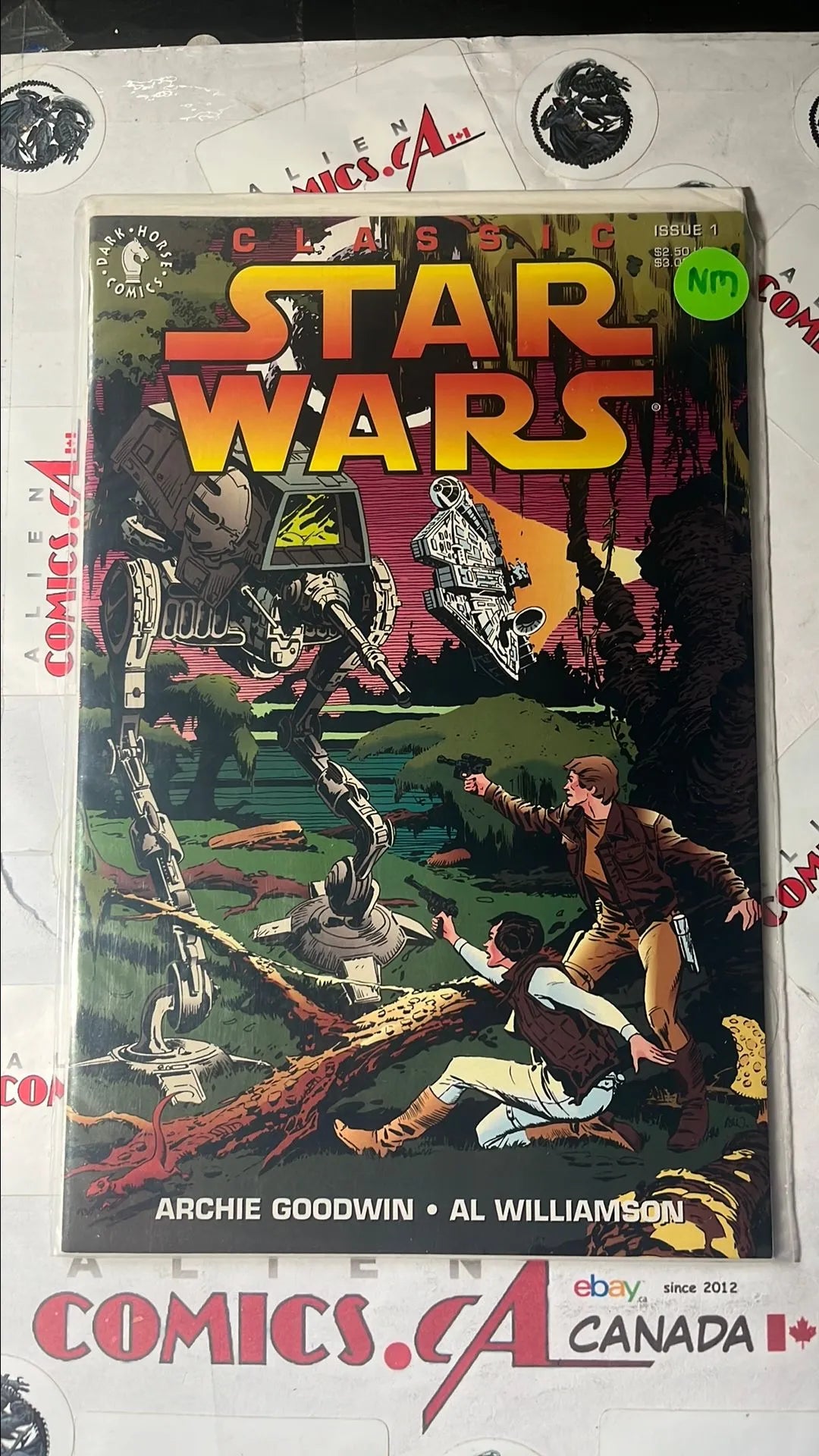 Classic (#1 Dark Horse 1992 Luke & Leia vs AT-ST NM)