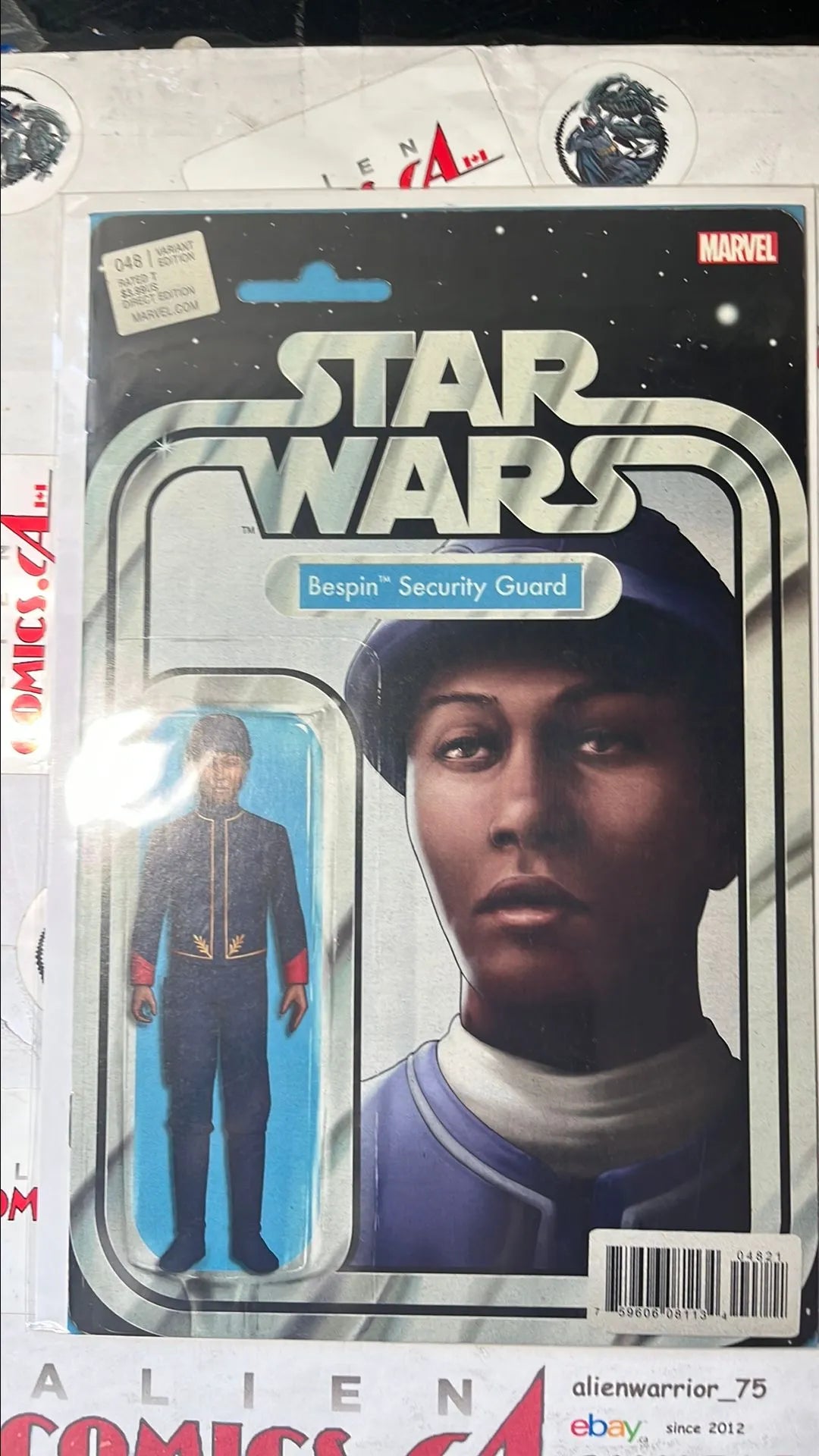 Star Wars (Action Figure Variant #48 Bespin Security Guard: Woman NM)