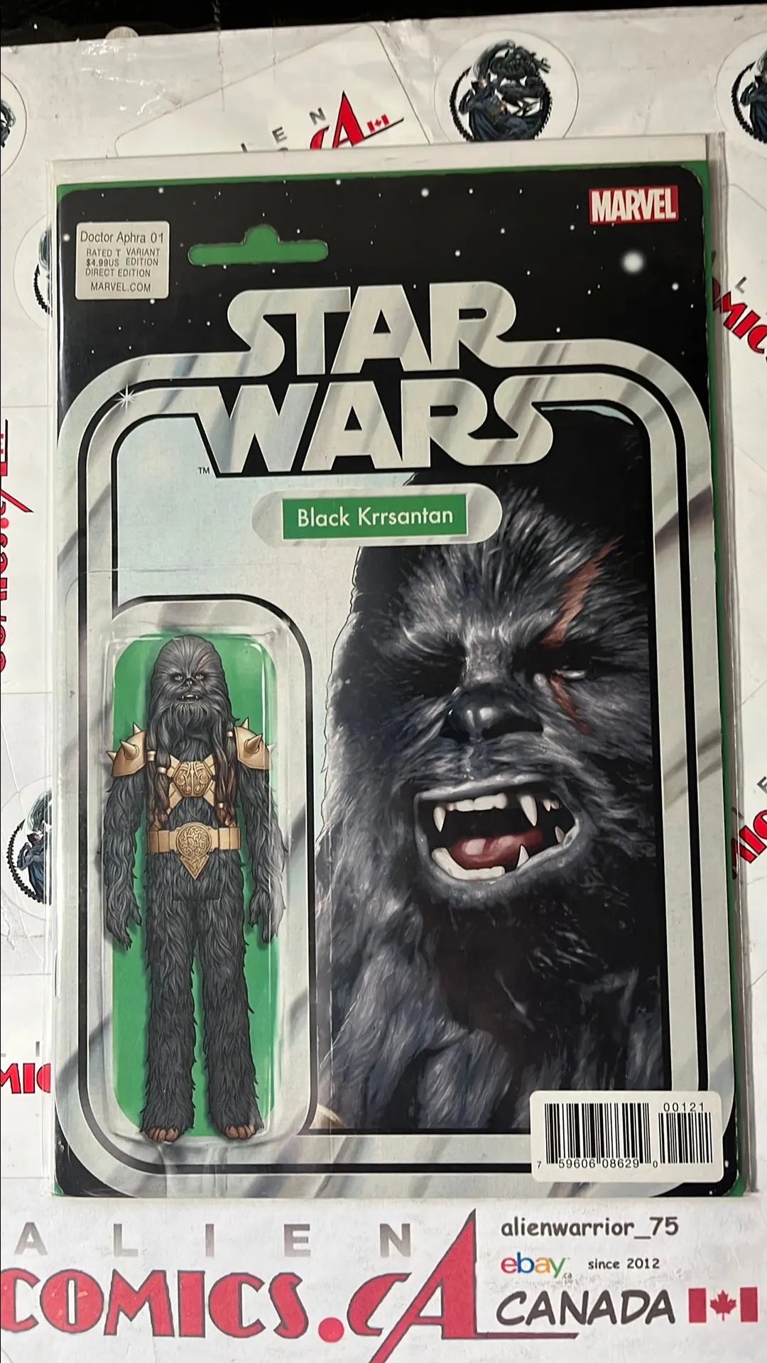 Doctor Aphra (Action Figure Variant #1 Black Krrsantan HTF NM-)
