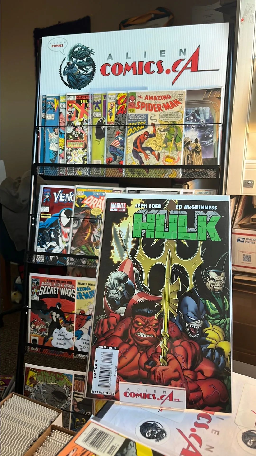 Red Hulk (#12 Dr. Strange, Namor, Silver Surfer, Tiger Shark, Mordo and Terrax app. NM)