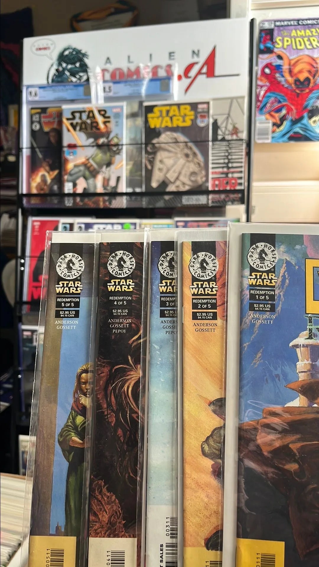 Tales of the Jedi (Redemption 5-book Lot Complete Series NM)