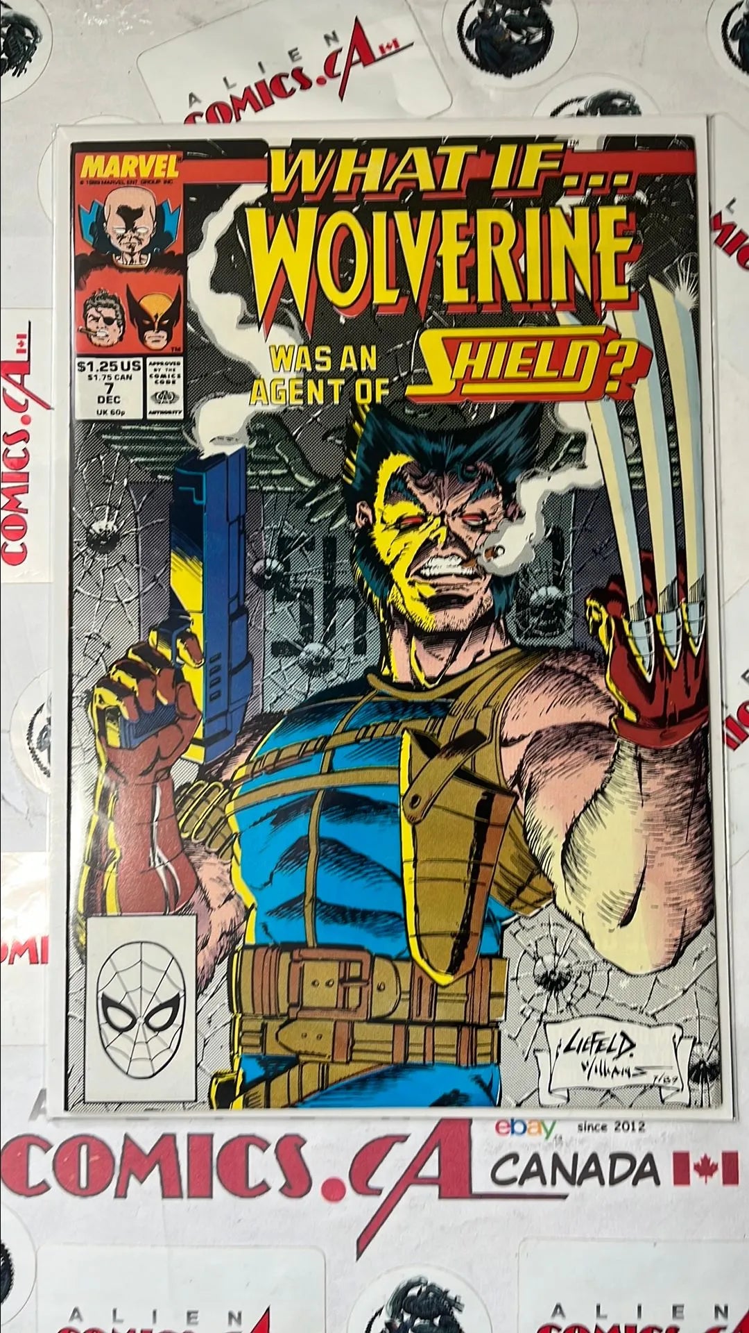 What ...If? (#7 Wolverine Was An Agent of S.H.I.E.L.D? Direct Edition VF+)