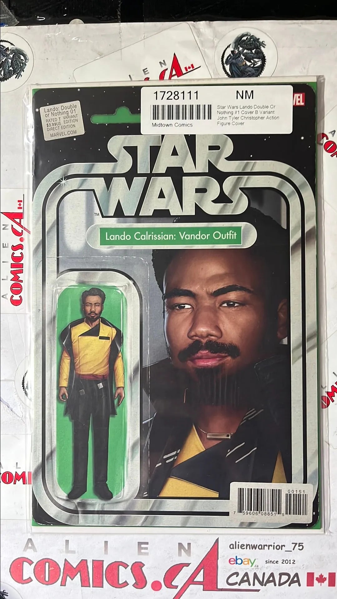 Lando: Double or Nothing (Action Figure Variant #1 Lando Calrissian: Vandor Outfit HTF NM)