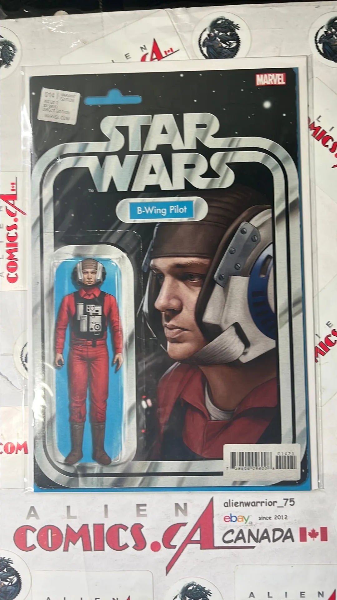 Star Wars (Action Figure Variant #14 B-Wing Pilot NM)