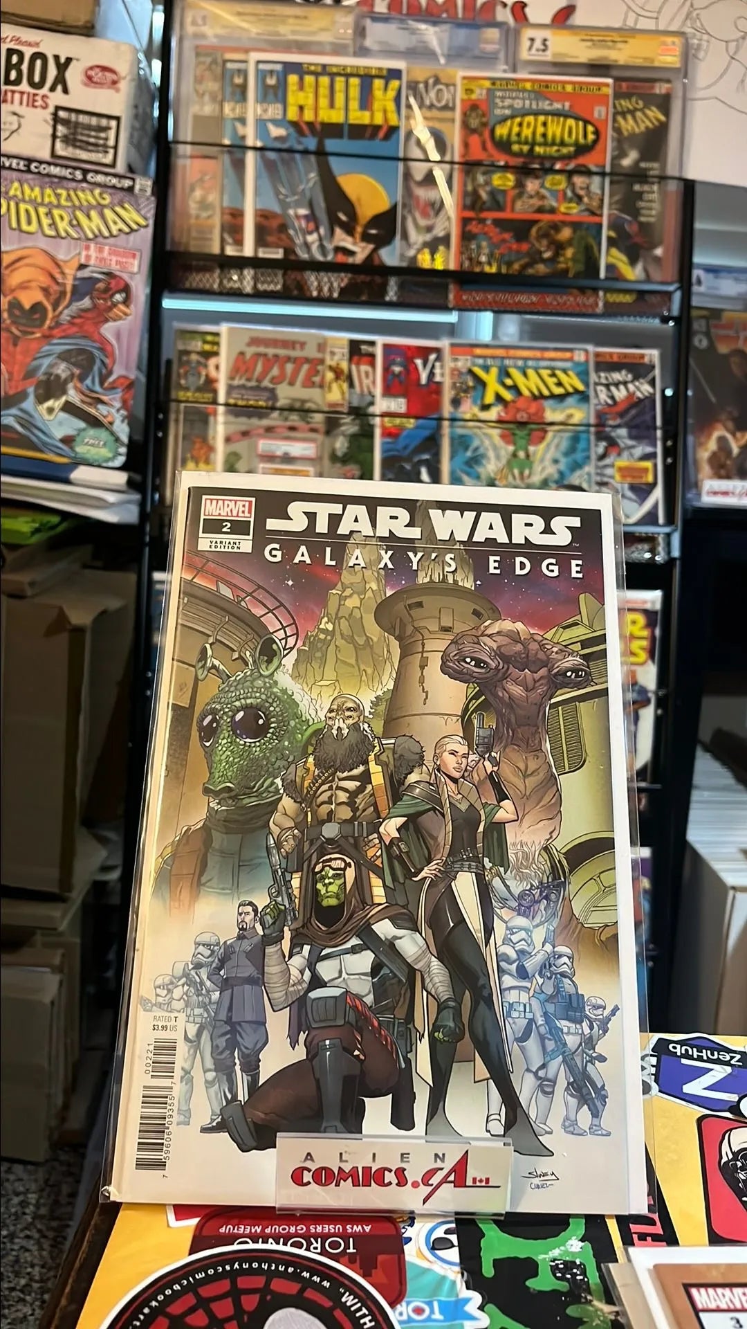 Galaxy's Edge (#2S Sliney Retailer Incentive Variant NM)