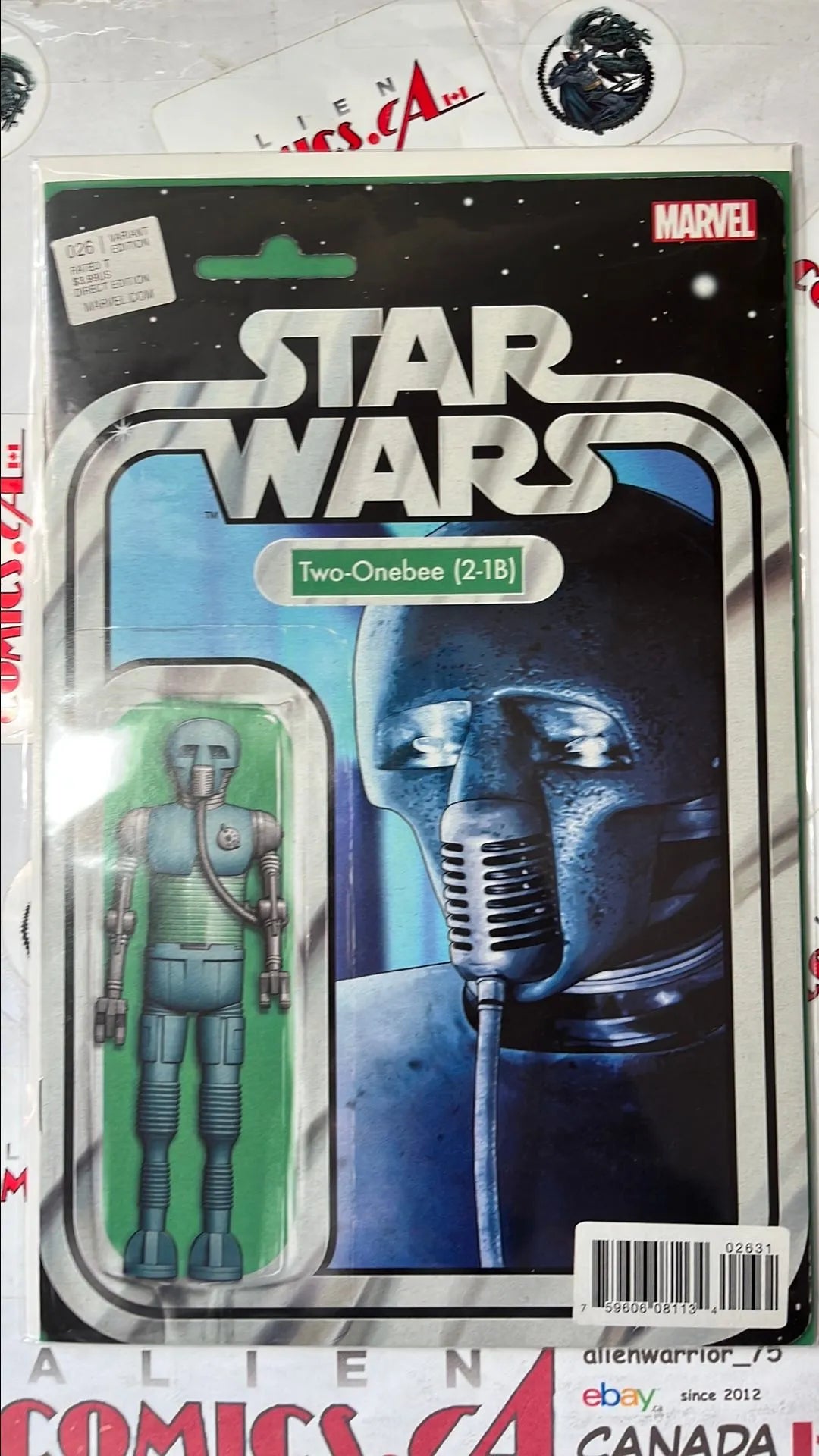 Star Wars (Action Figure Variant #26 Two-Onebee 2-1B NM)