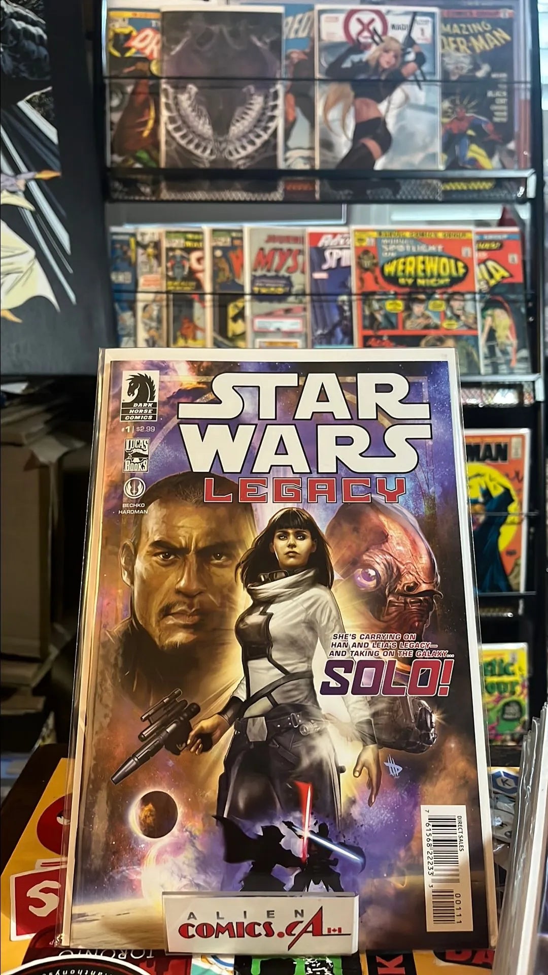 Legacy II: Prisoner of the Floating World (#1 1st app. Ania Solo Great-great granddaughter of Han Solo NM)