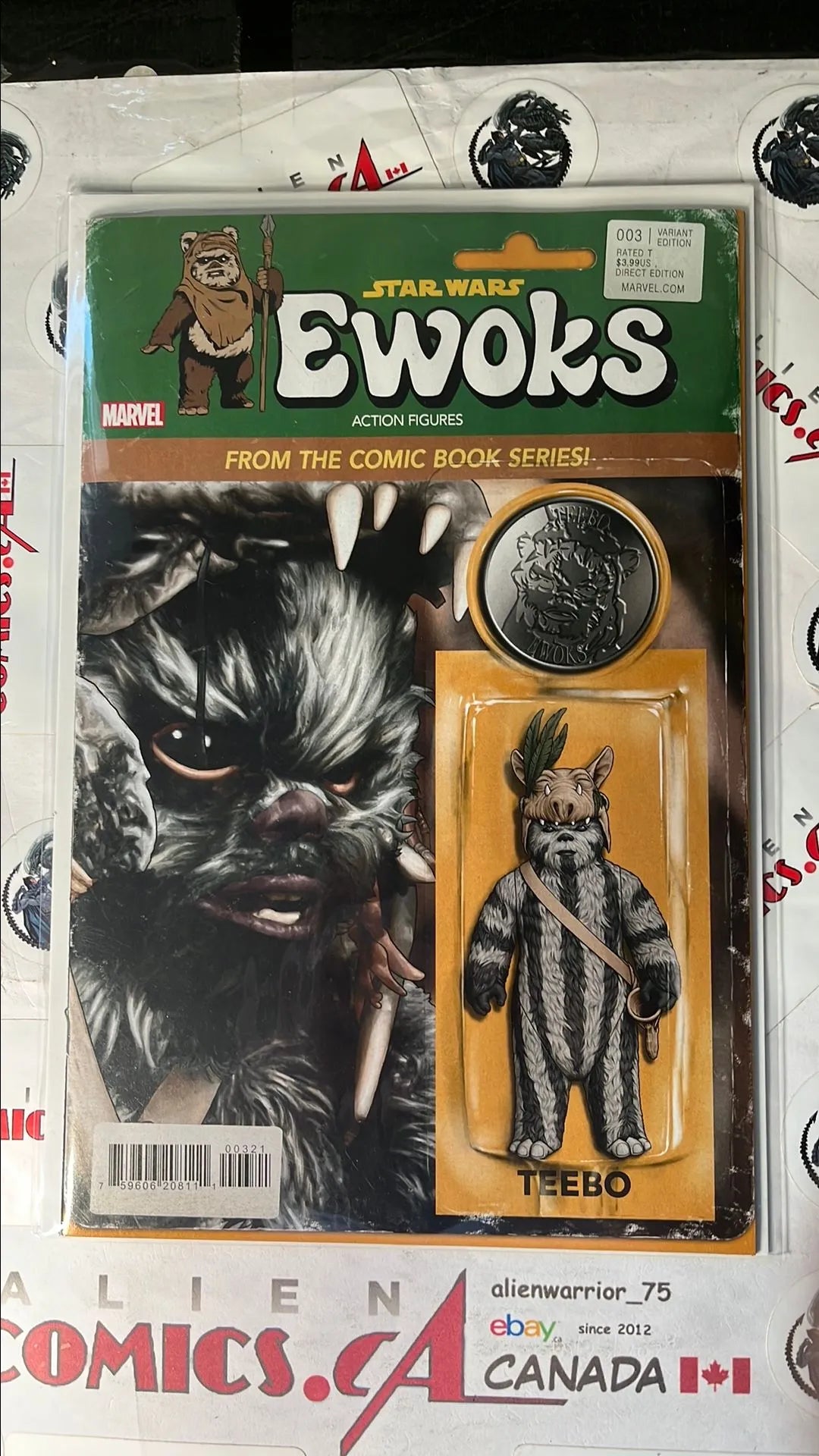 Ewoks (#3 Teebo Action Figure Variant NM)