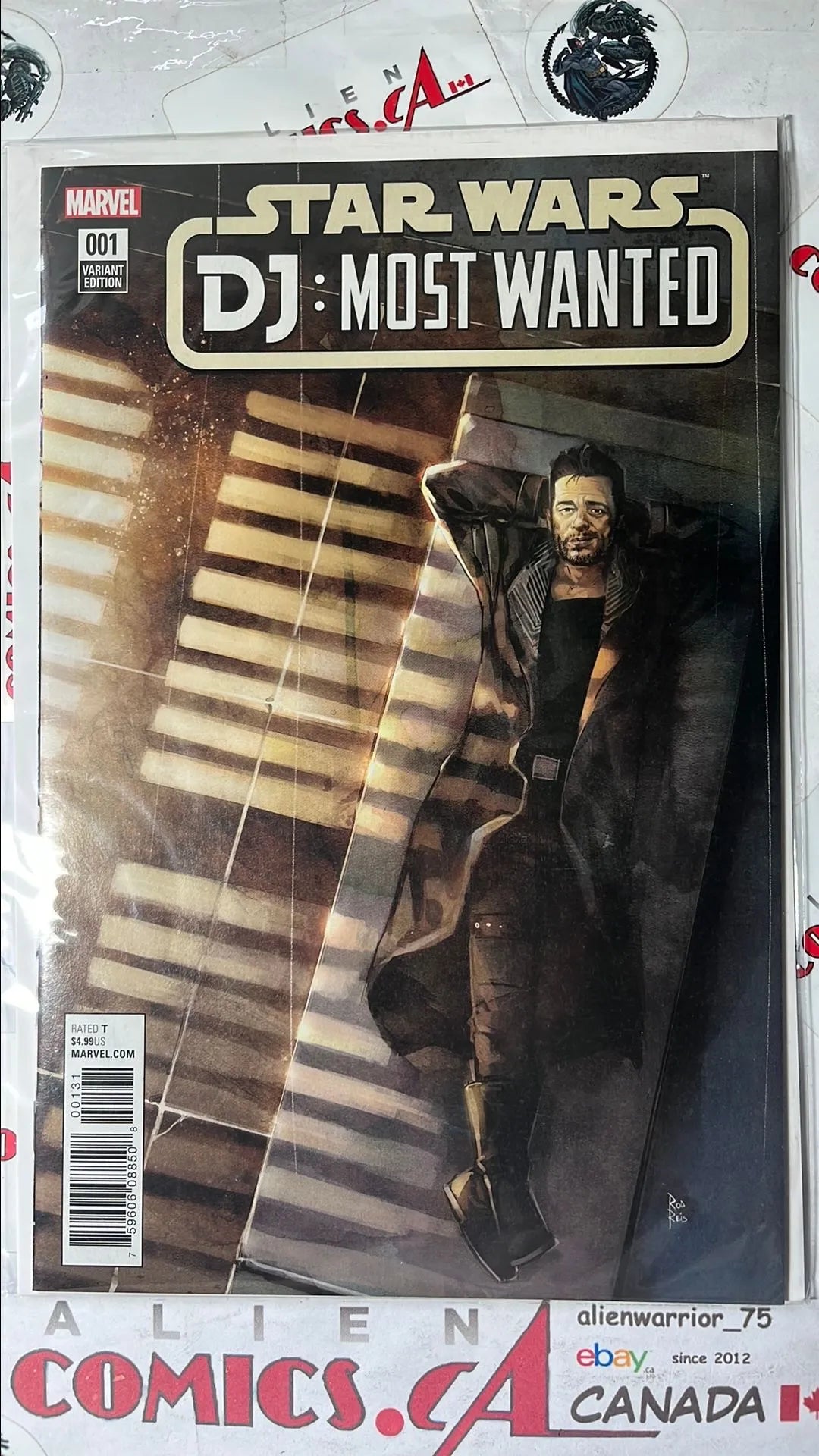 DJ: Most Wanted (One-Shot Artist cover B Variant NM)
