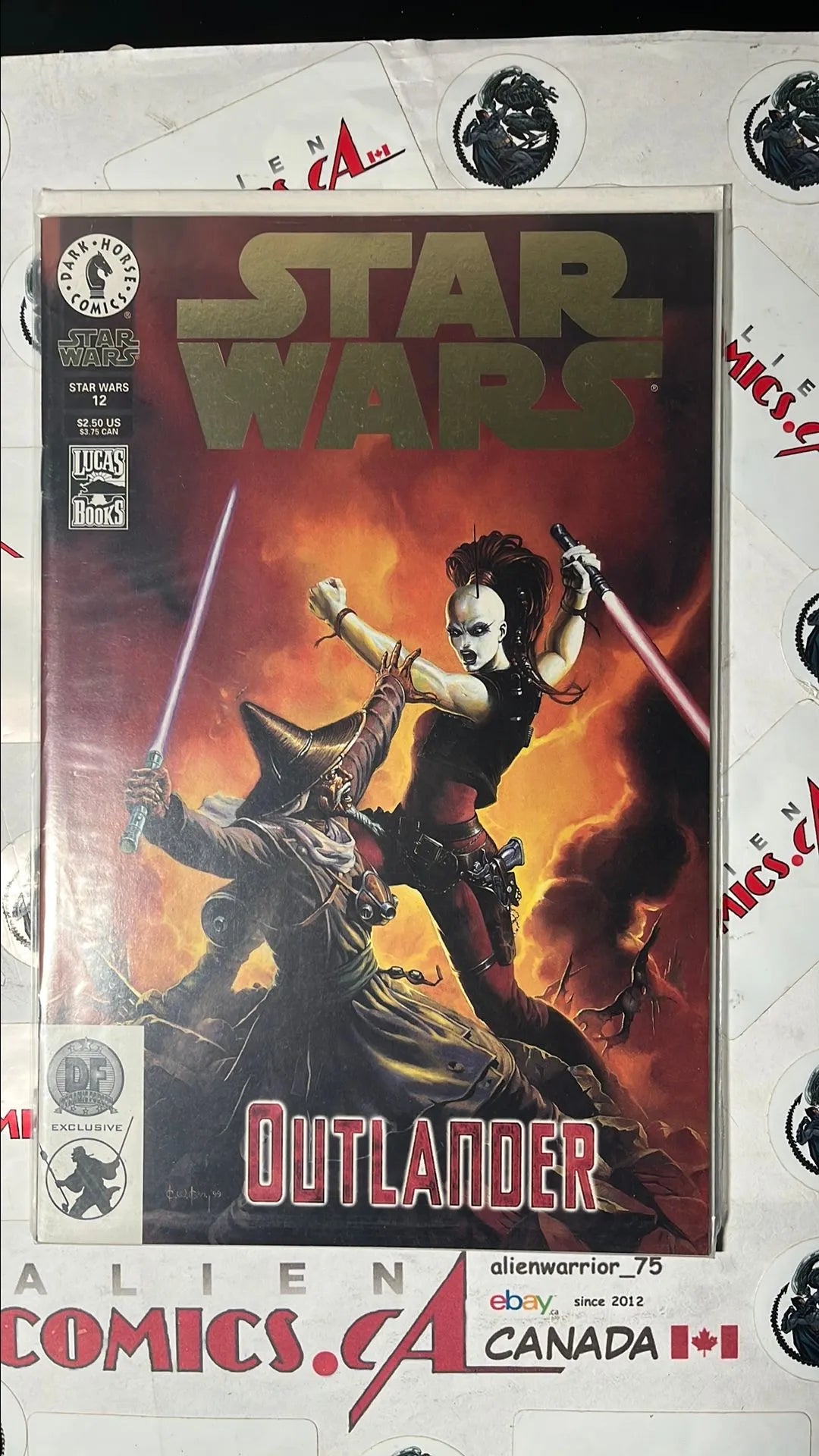 Republic (#12G Outlander Ki-Adi-Mundi vs. Aura Sing Dynamic Forces Gold Logo Variant NM)(Republic (#12G Outlander Ki-Adi-Mundi vs. Aura Sing Dynamic Forces Gold Logo Variant NM))