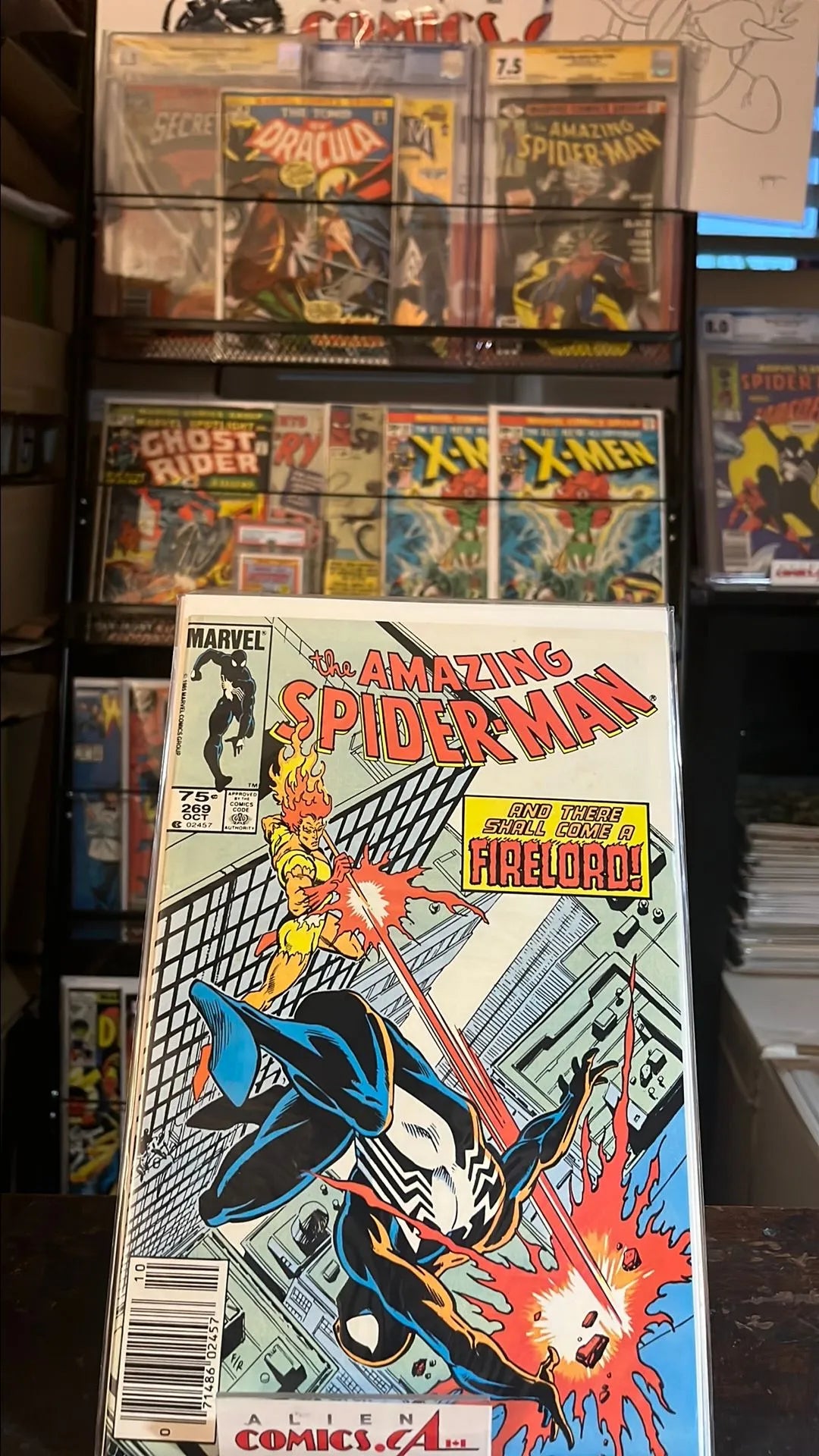Amazing Spider-man (#269 75¢ Canadian Price Variant Firelord app. VF)