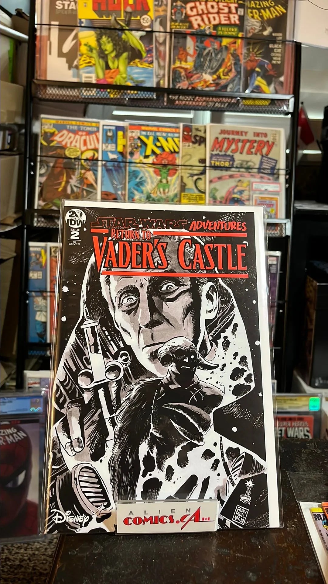 Return to Vader's Castle (#2R The Curse of Tarkin Retail Incentive Sketch 1:10 Variant NM)