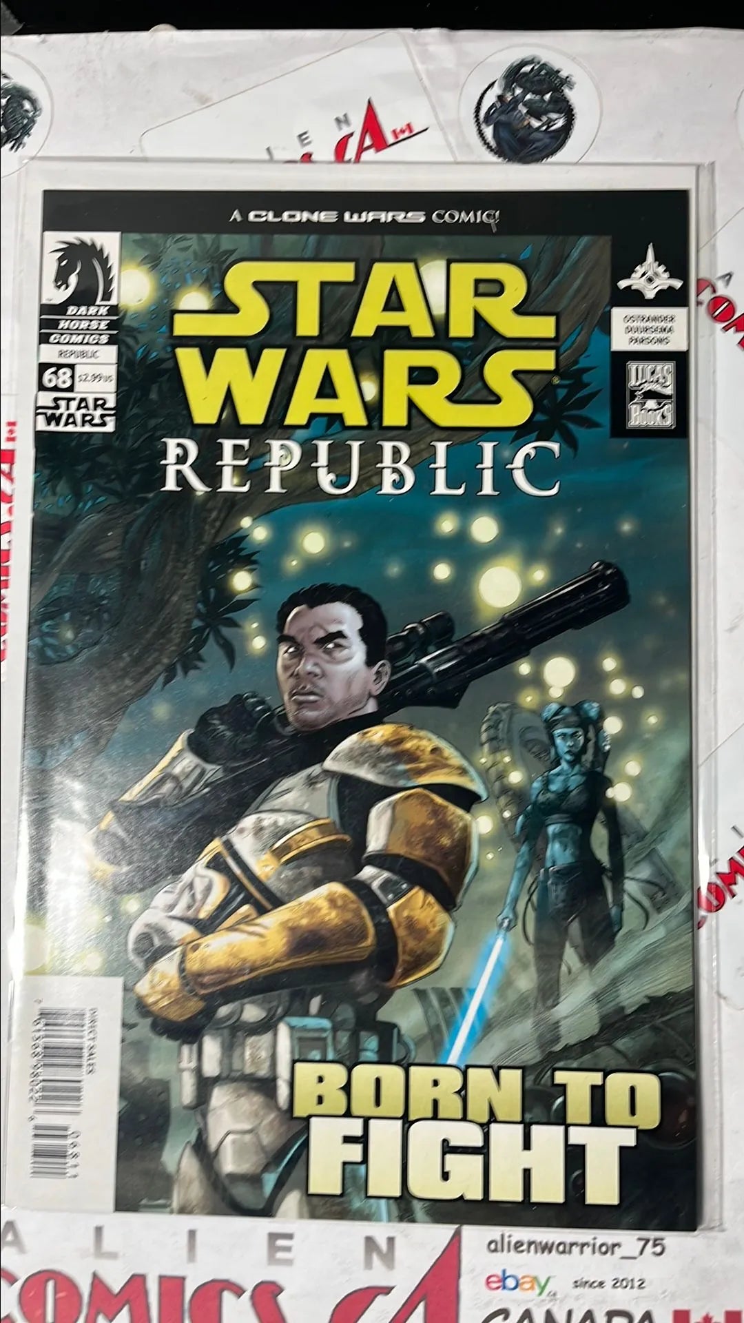 Republic (#68 Armor One-Shot Born To Fight! NM)