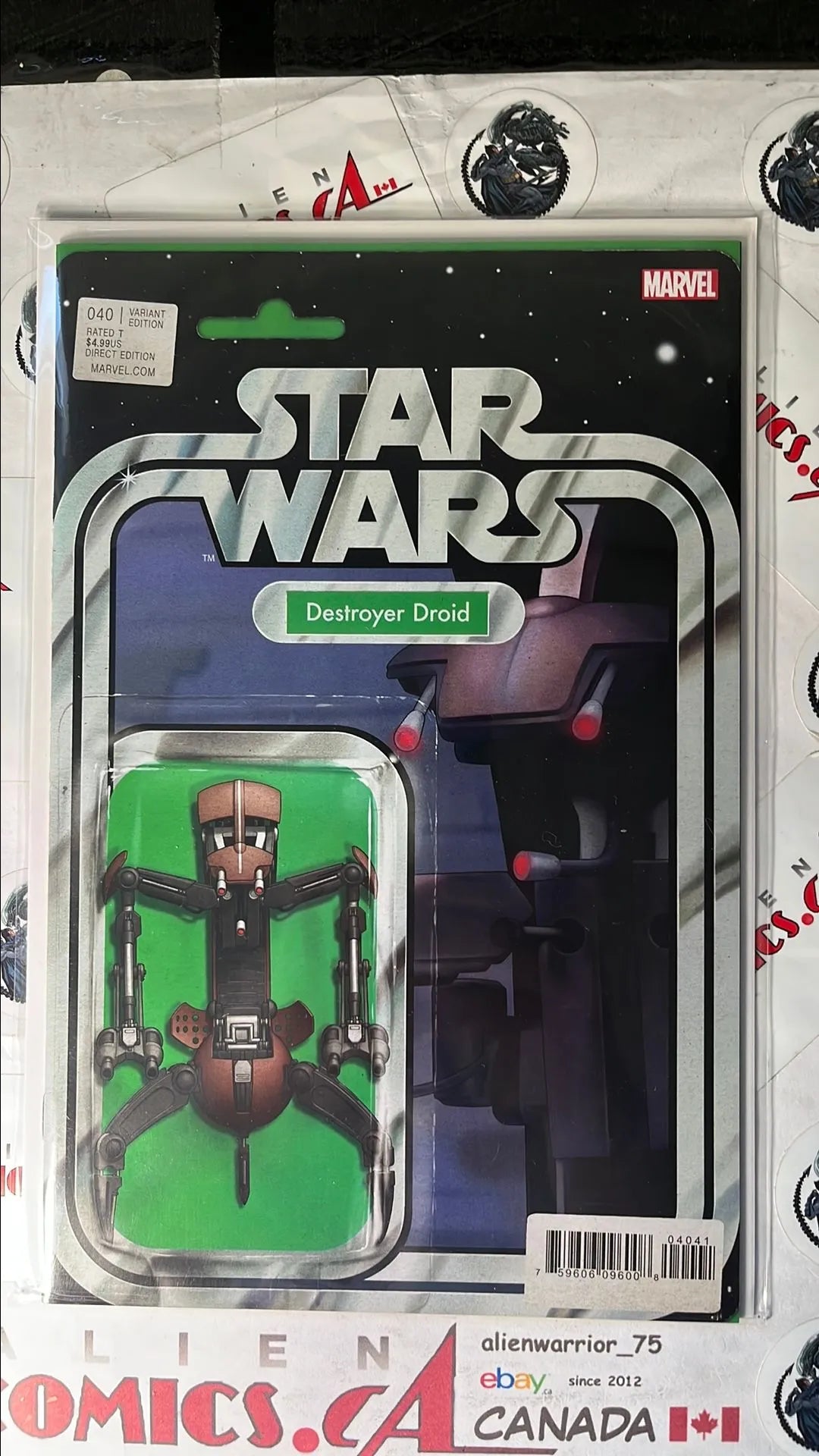 Star Wars (Action Figure Variant #40 Destroyer Droid NM)