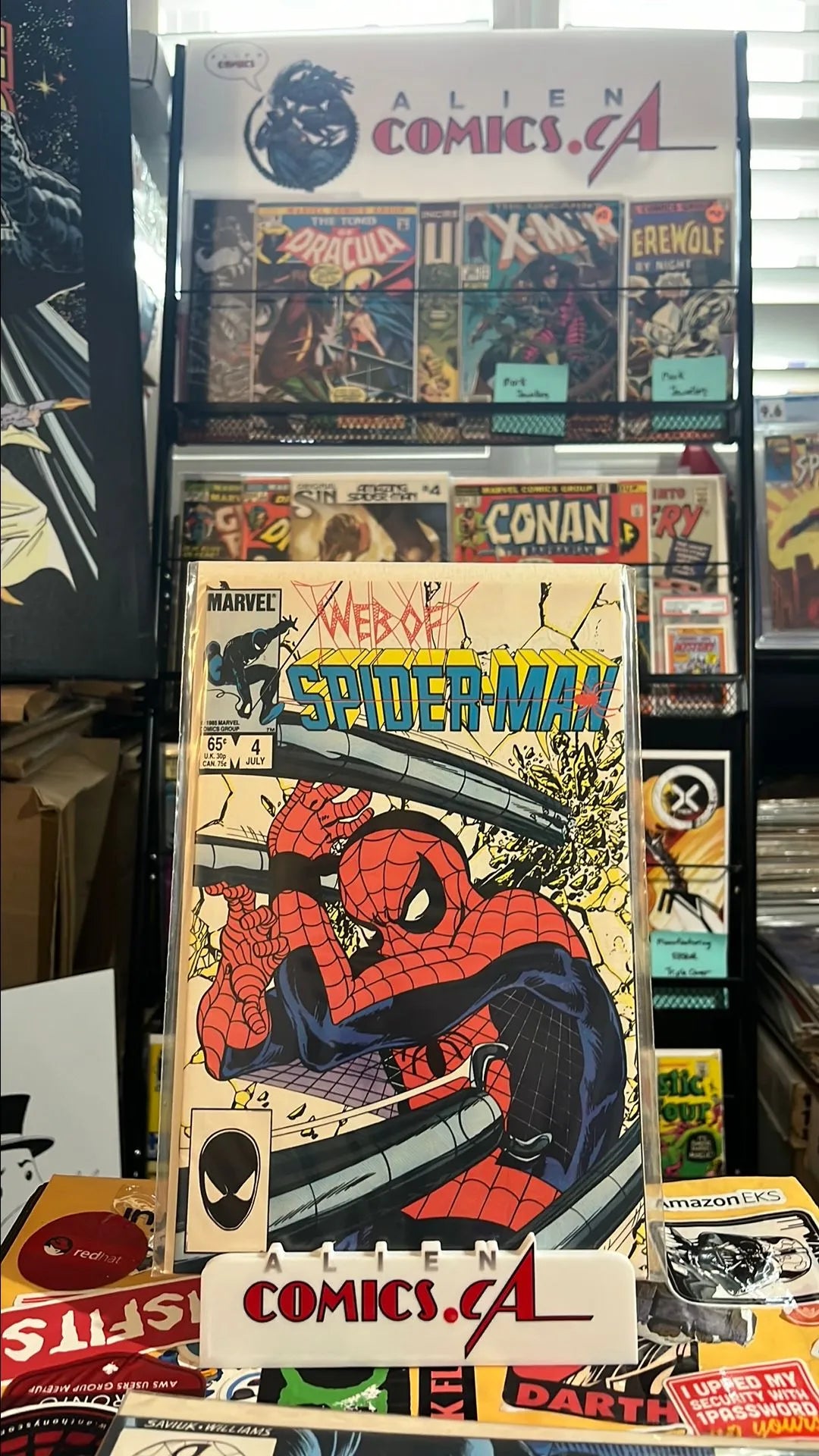 Web of Spider-man (#4 Direct Edition Doc Ock app. FN/VF)