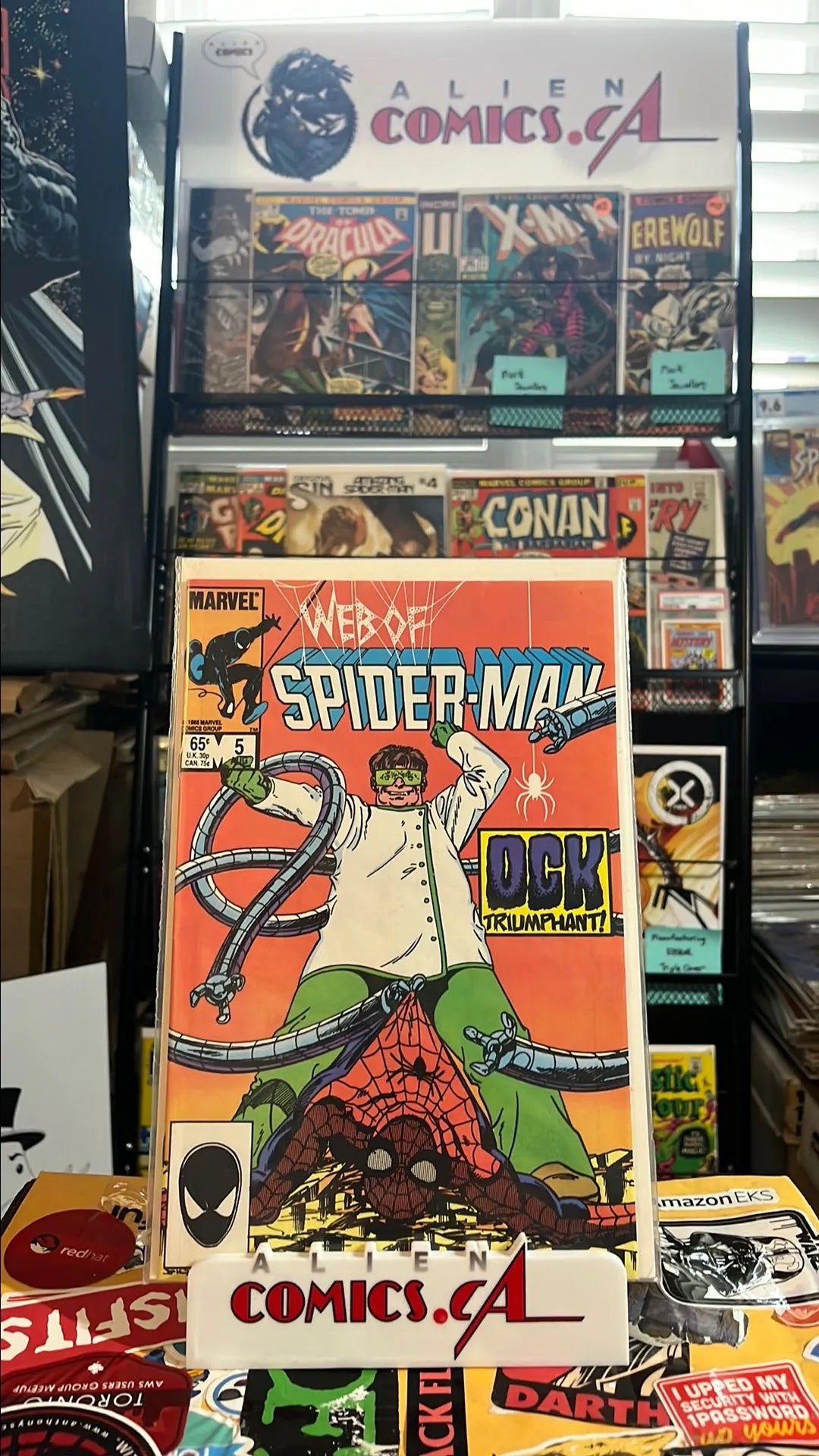 Web of Spider-man (#5 Direct Edition Doc Ock app. FN/VF)(Web of Spider-man (#5 Direct Edition Doc Ock app. FN/VF))