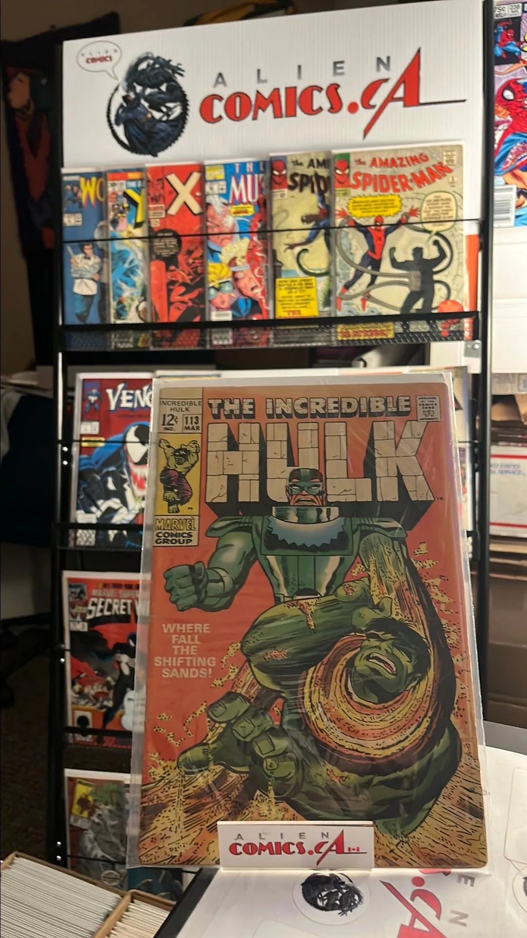 Incredible Hulk (#113 Silver Age Hulk vs. Sandman VG-)